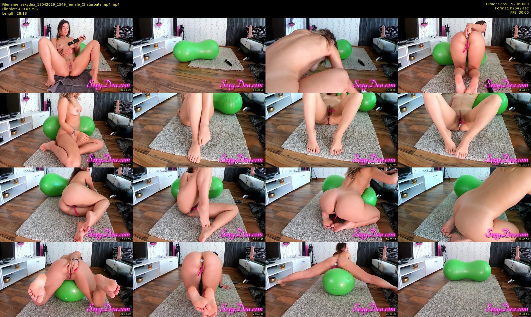sexydea — 29 minute Chaturbate female cam show recording, 1080p, Apr 18, 2019