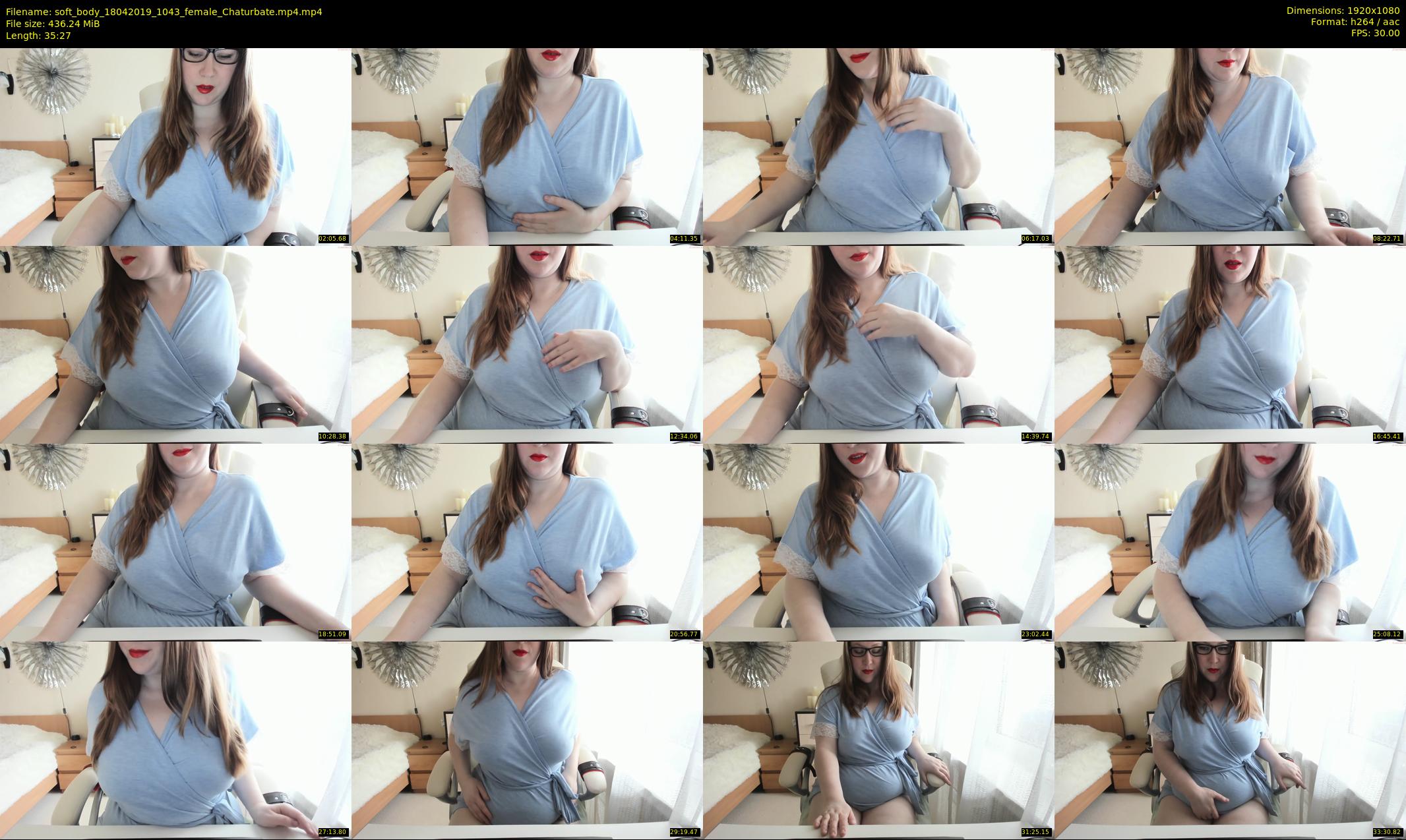 soft_body — 36 minute Chaturbate female cam show recording, 1080p, Apr 18, 2019