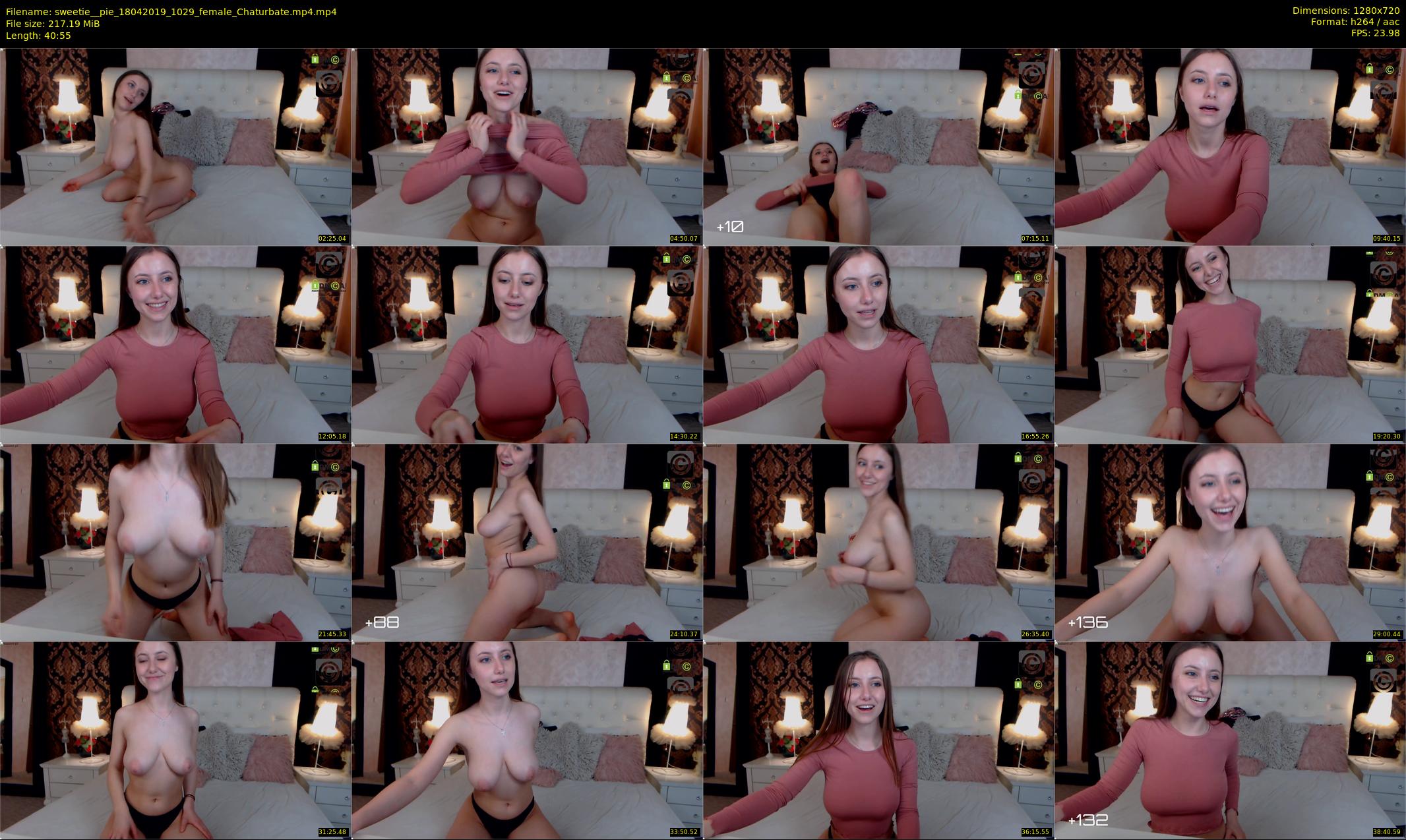 sweetie__pie — 41 minute Chaturbate female cam show recording, 720p, Apr 18, 2019