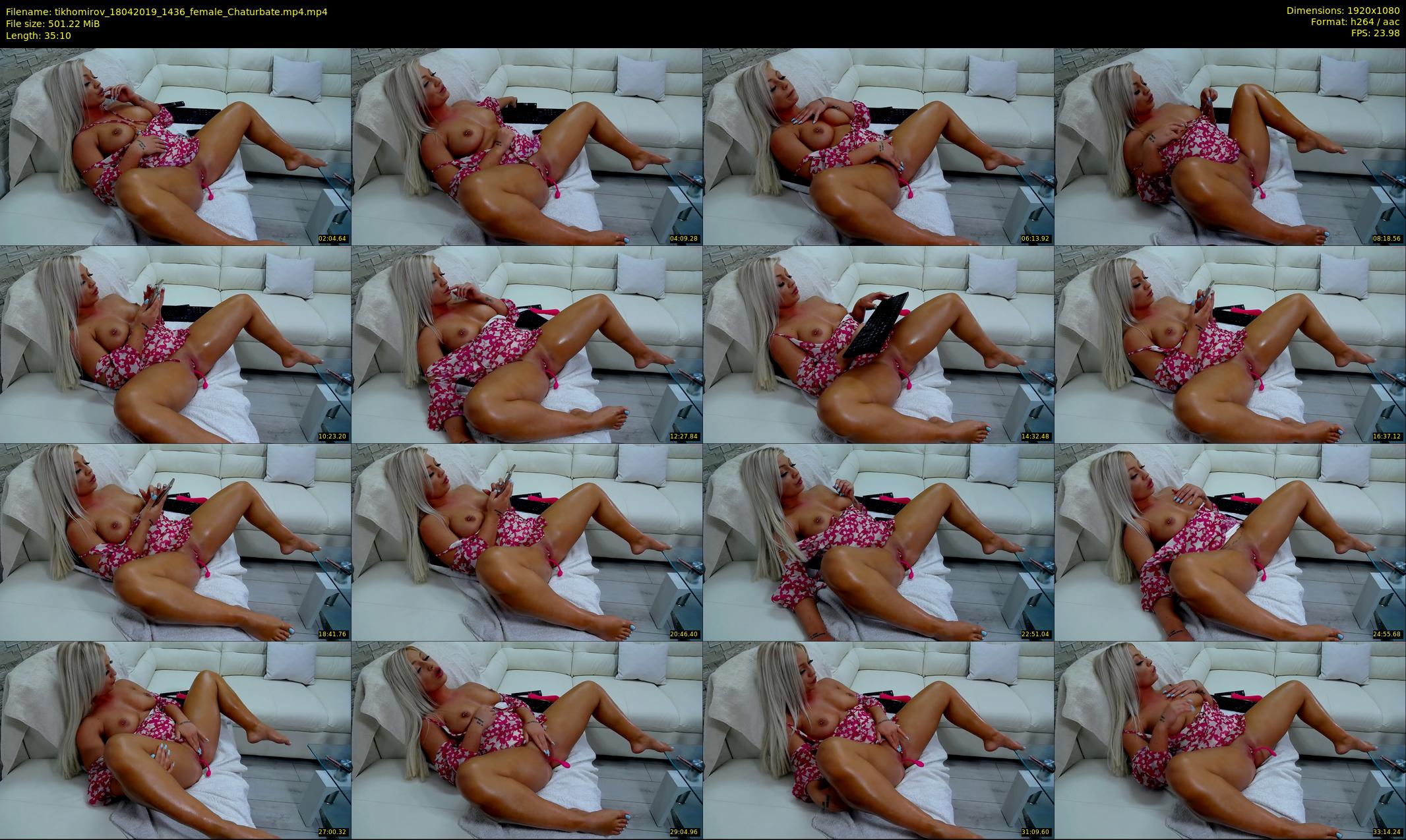 tikhomirov — 36 minute Chaturbate female cam show recording, 1080p, Apr 18, 2019