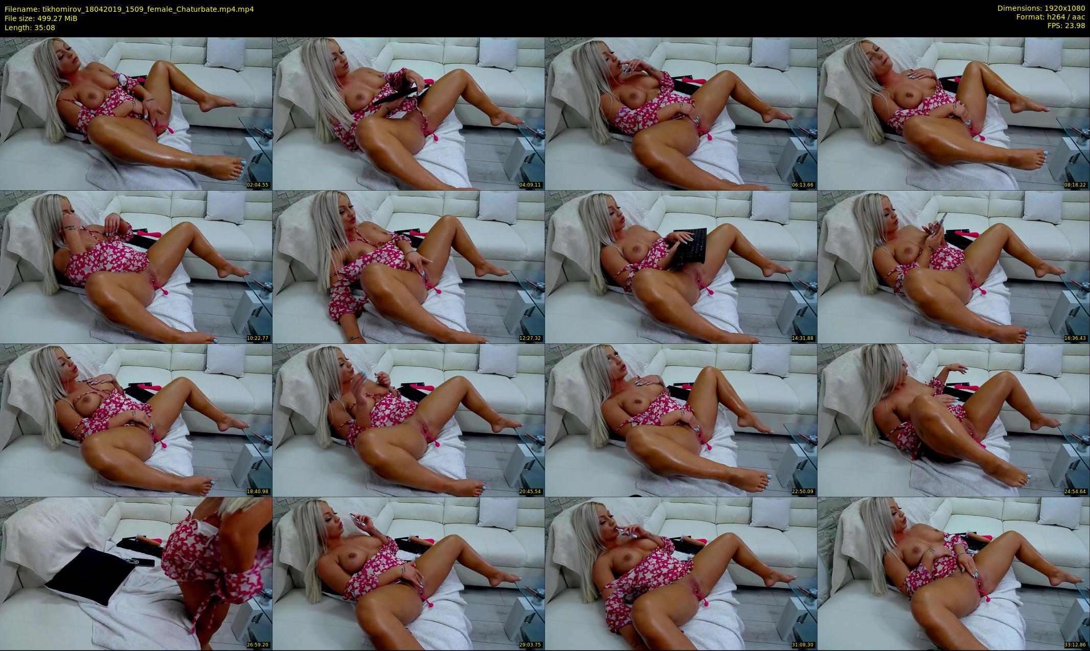tikhomirov — 36 minute Chaturbate female cam show recording, 1080p, Apr 18, 2019