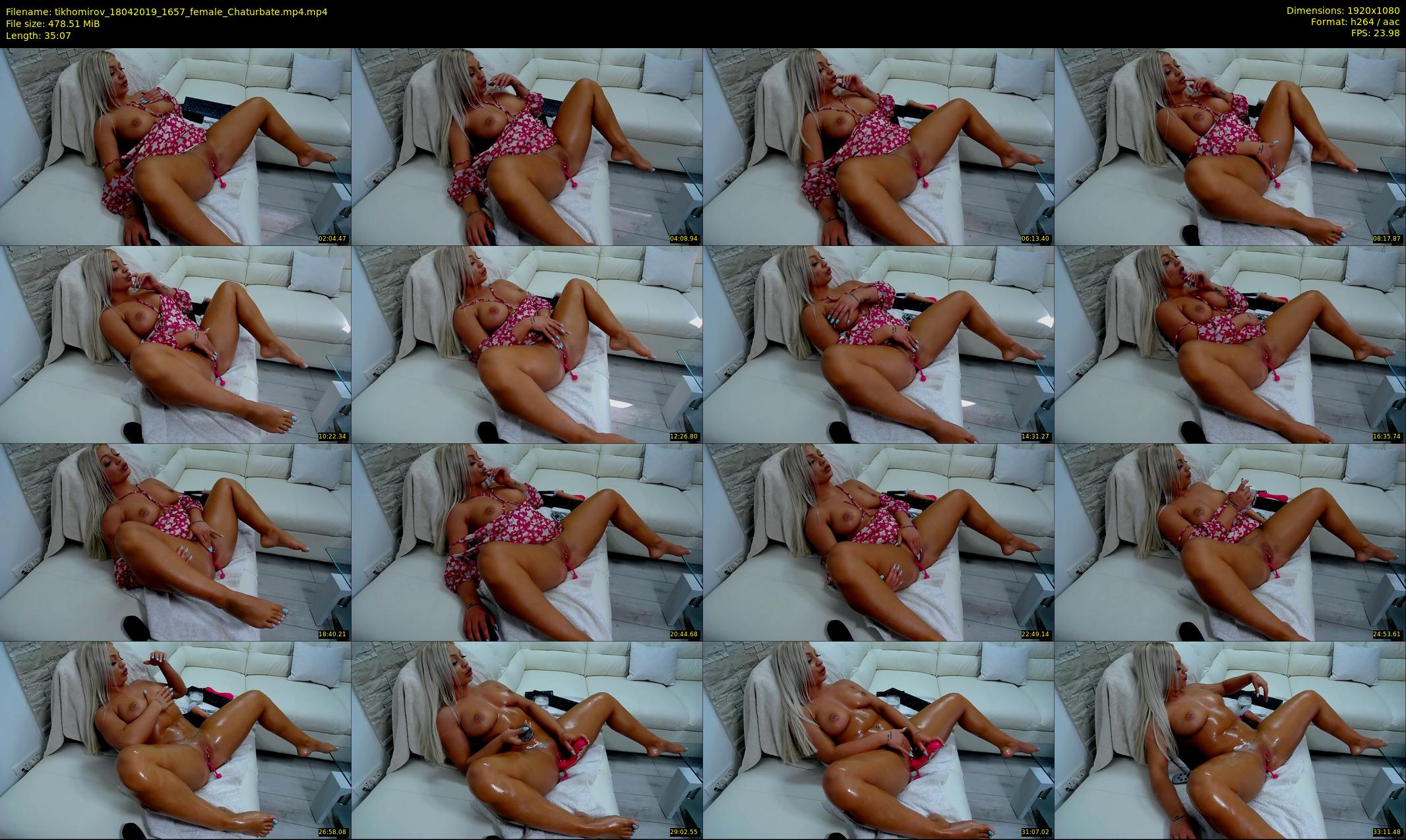 tikhomirov — 36 minute Chaturbate female cam show recording, 1080p, Apr 18, 2019