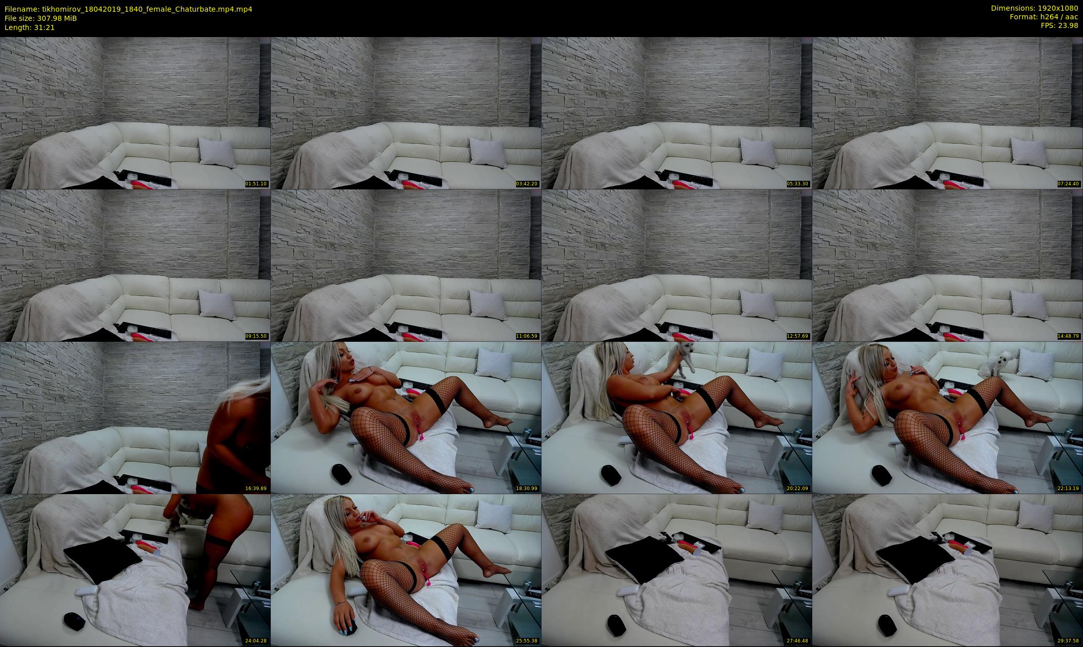 tikhomirov — 32 minute Chaturbate female cam show recording, 1080p, Apr 18, 2019