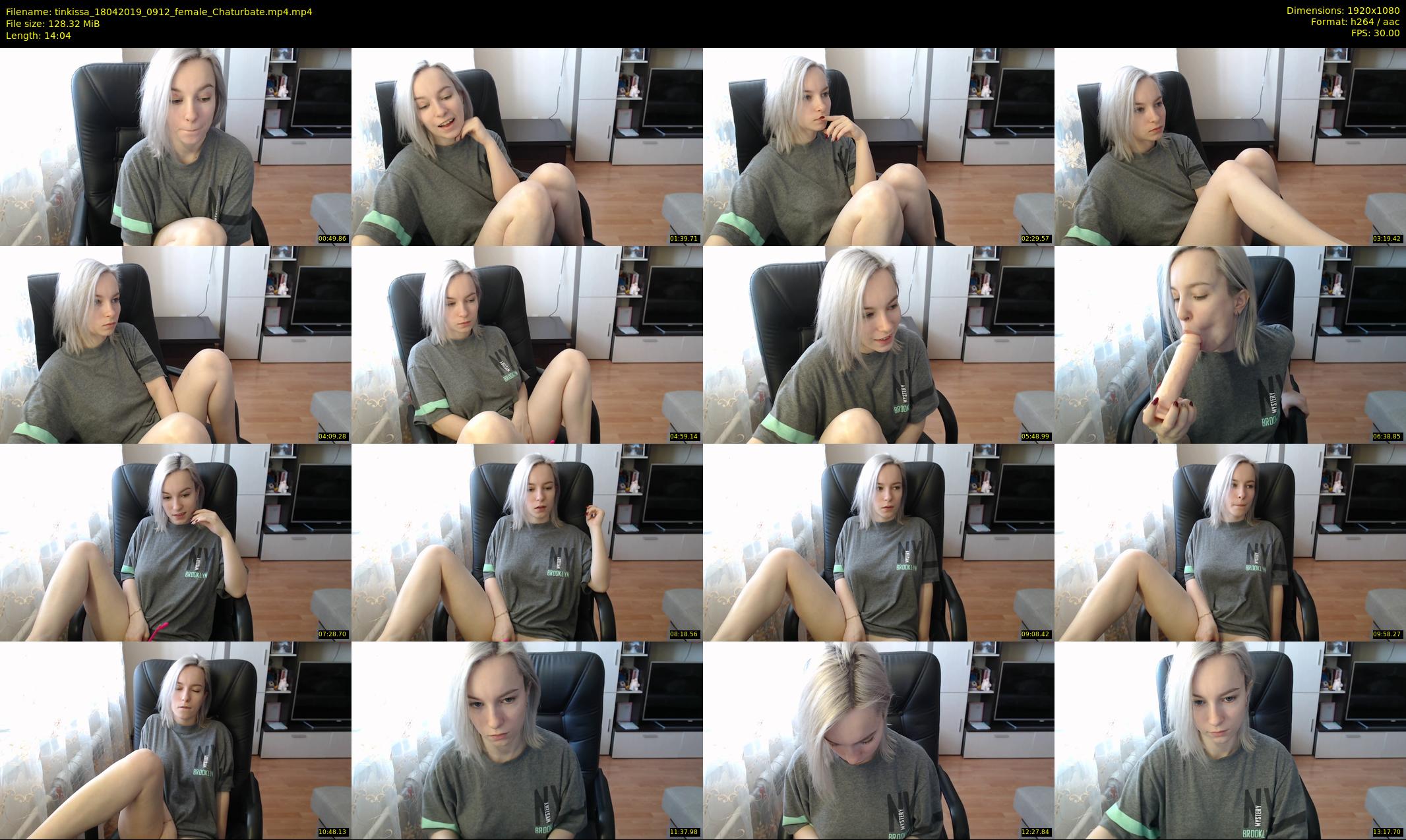 tinkissa — 15 minute Chaturbate couple cam show recording, 1080p, Apr 18, 2019