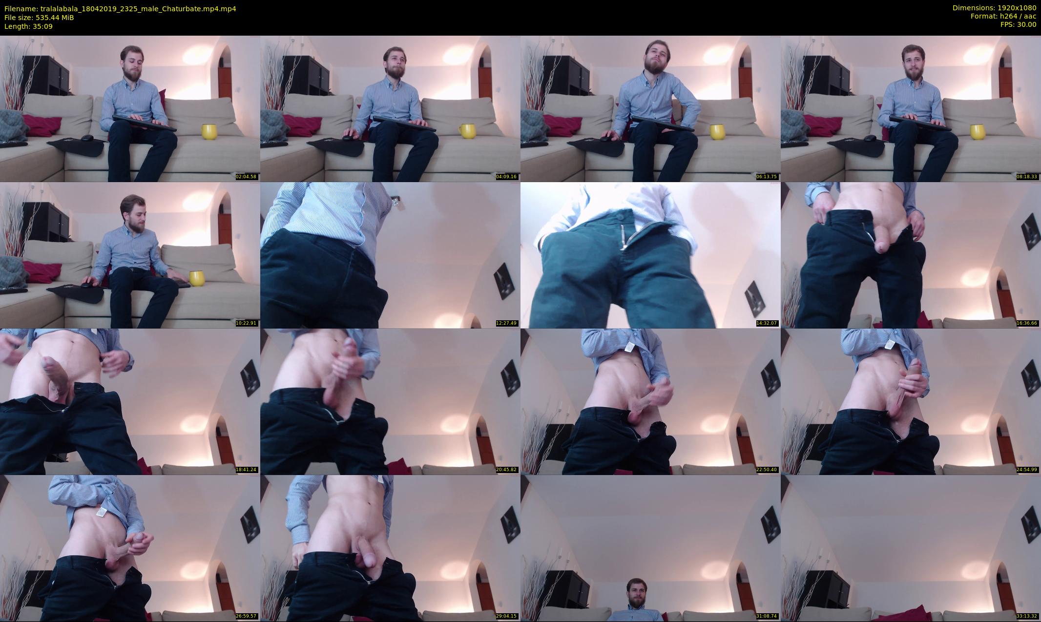 tralalabala — 36 minute Chaturbate male cam show recording, 1080p, Apr 18, 2019
