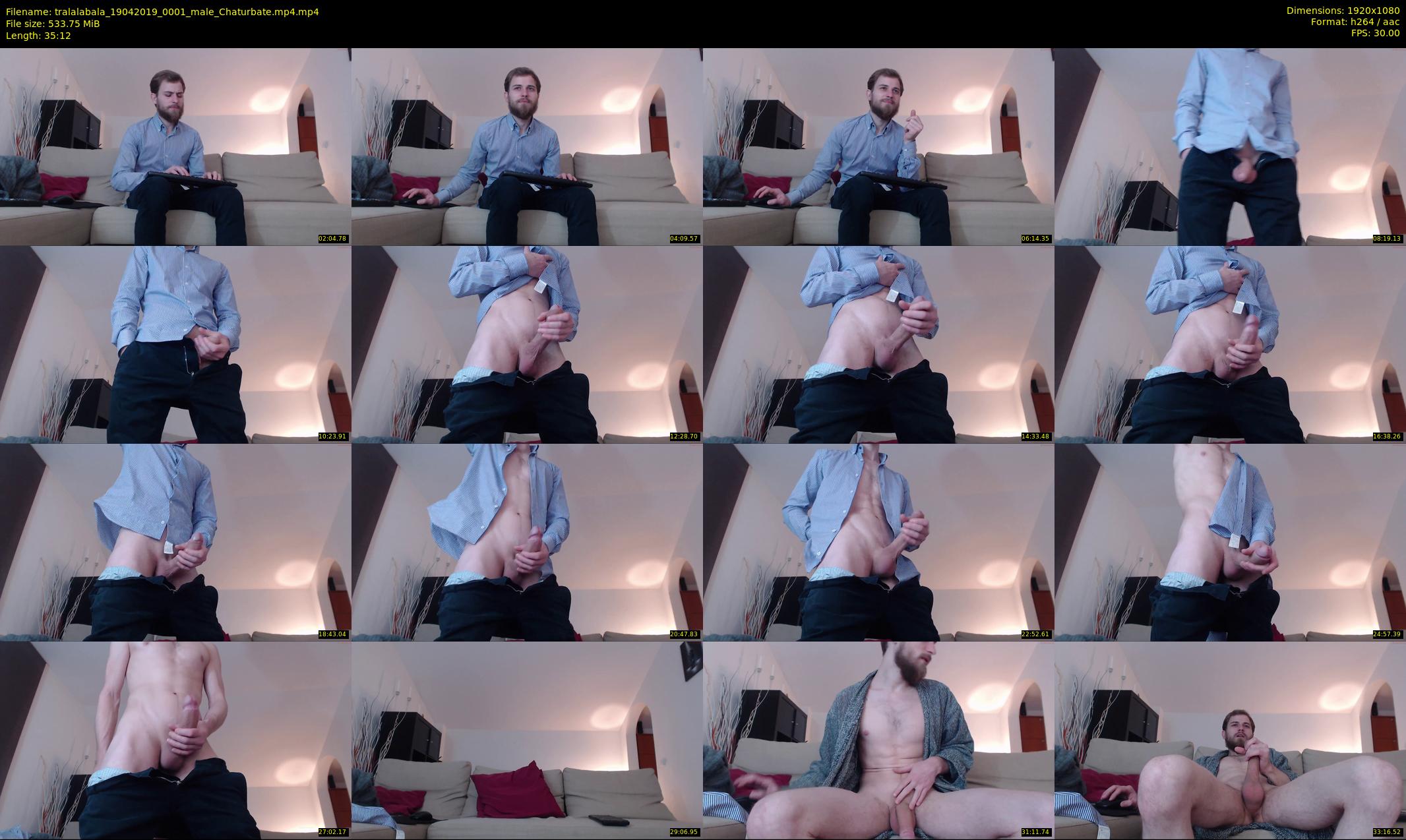 tralalabala — 36 minute Chaturbate male cam show recording, 1080p, Apr 19, 2019
