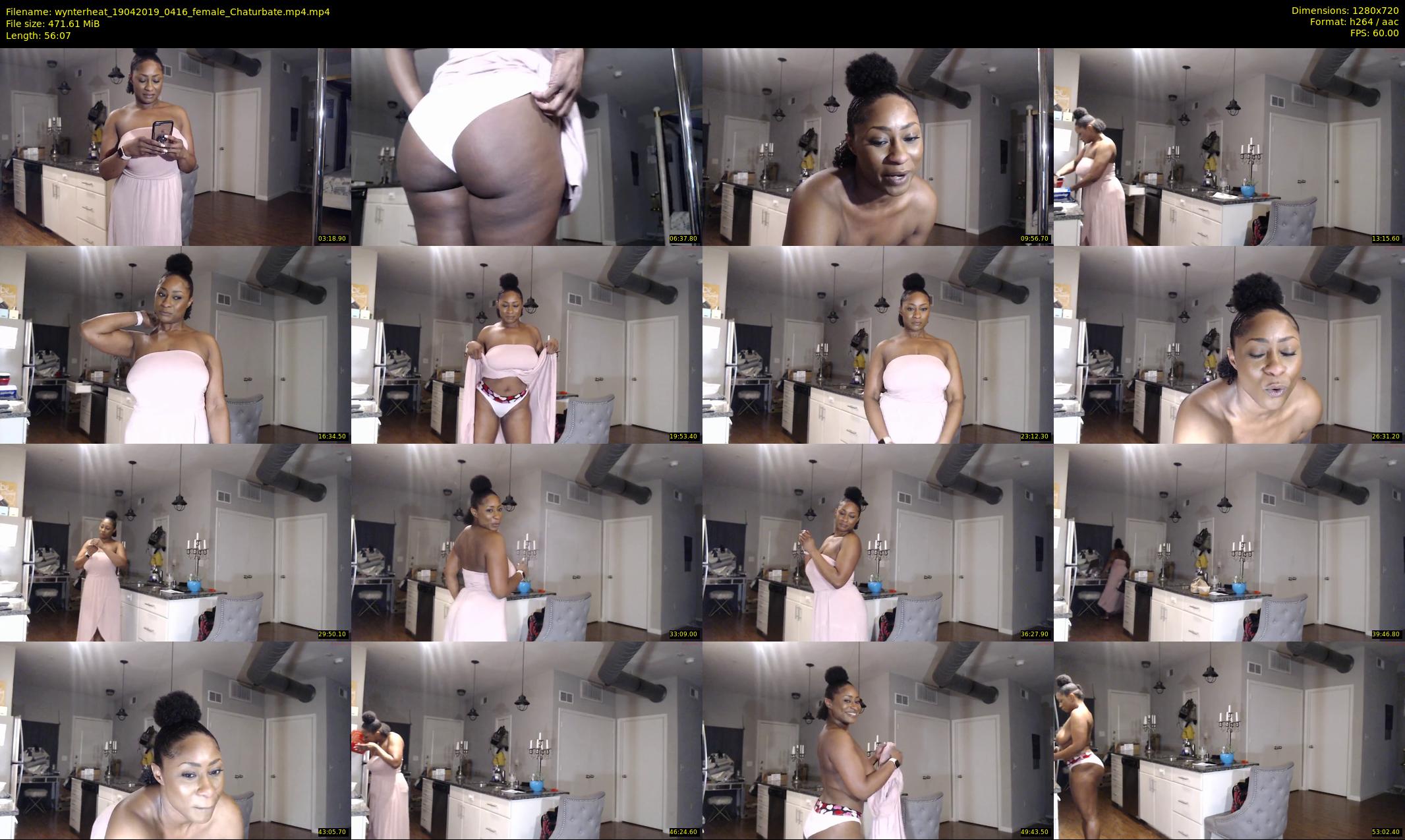 wynterheat — 57 minute Chaturbate female cam show recording, 720p, Apr 19, 2019