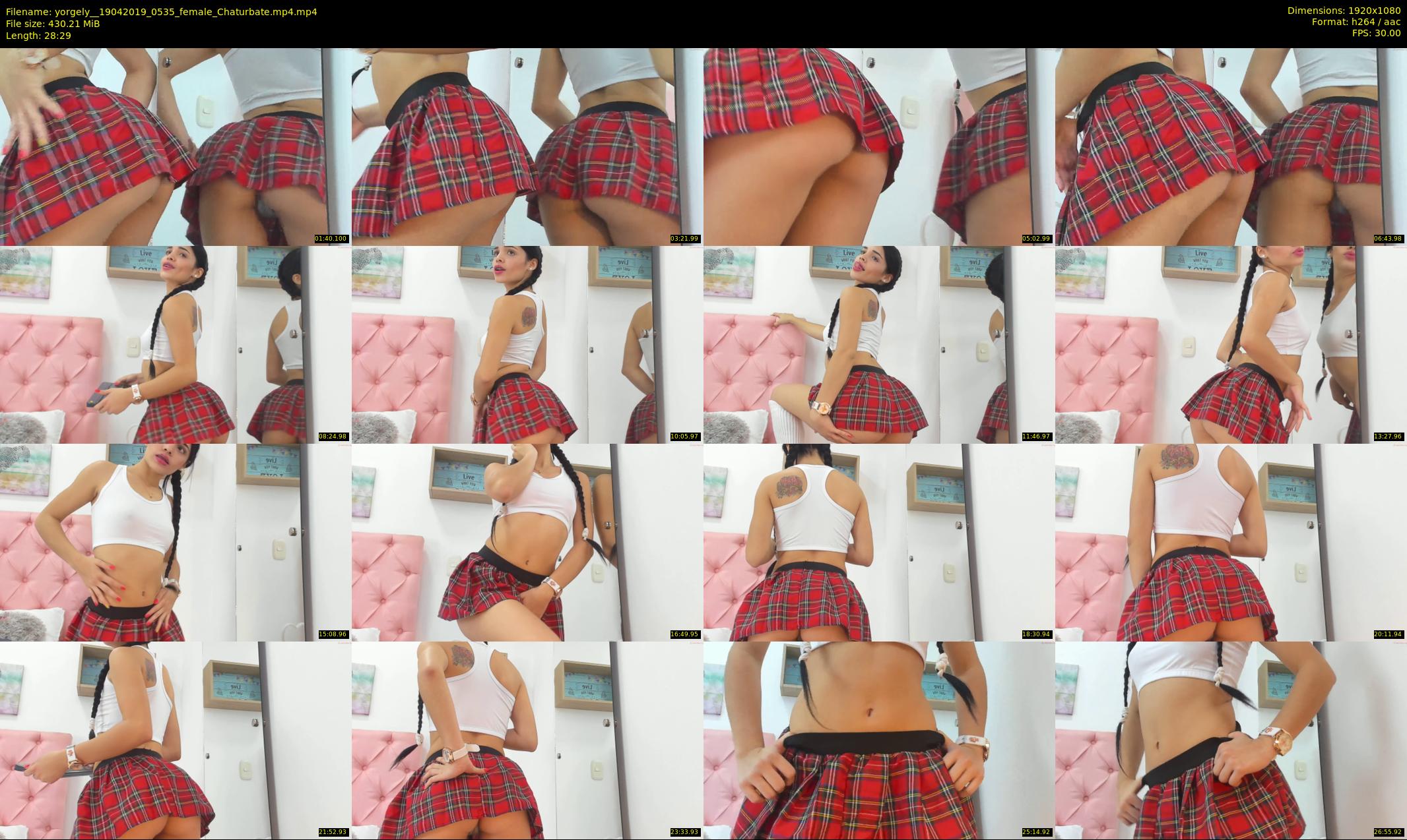 yorgely_ — 29 minute Chaturbate female cam show recording, 1080p, Apr 19, 2019