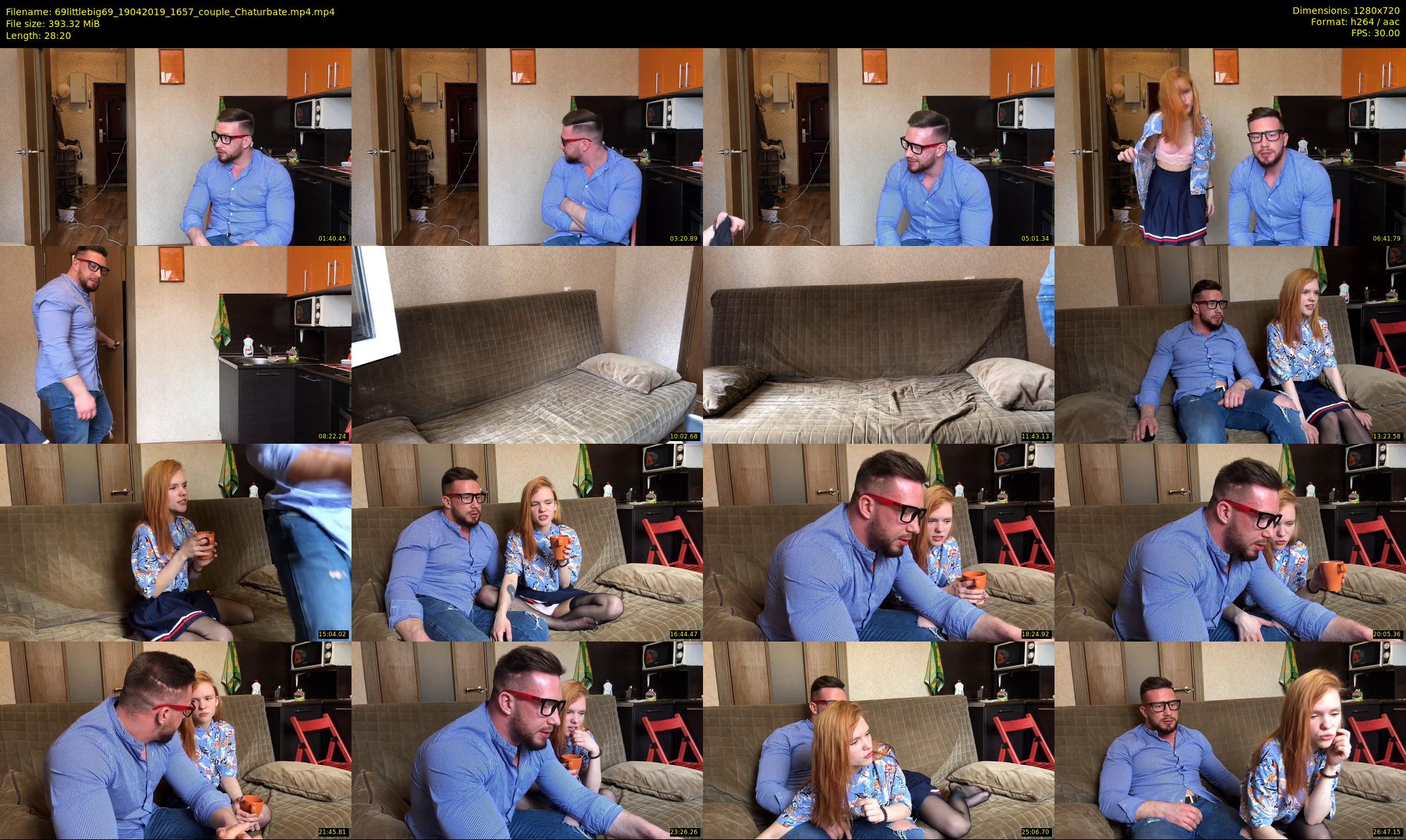 69littlebig69 — 29 minute Chaturbate couple cam show recording, 720p, Apr 19, 2019