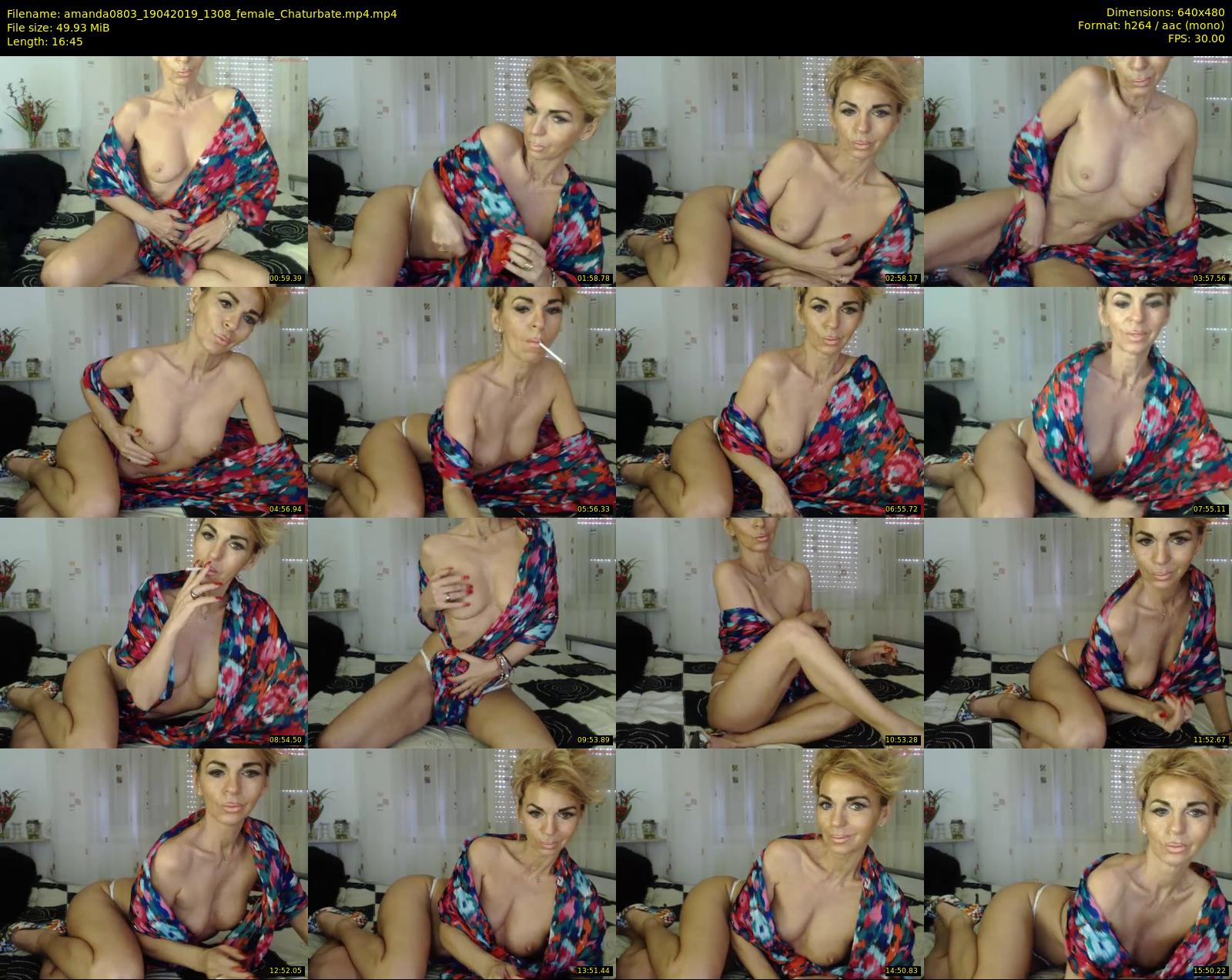 amanda0803 — 17 minute Chaturbate female cam show recording, 480p, Apr 19, 2019