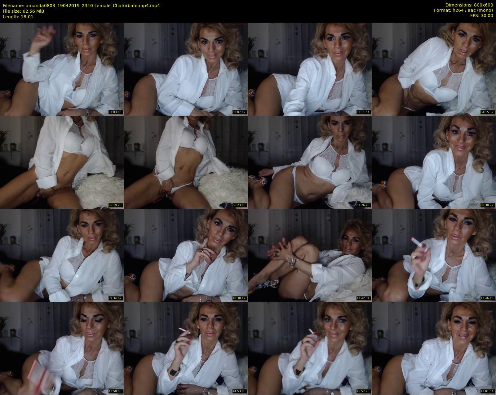 amanda0803 — 19 minute Chaturbate female cam show recording, 480p, Apr 19, 2019