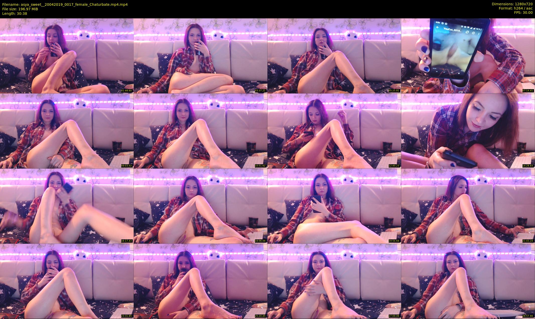 asya_sweet_ — 31 minute Chaturbate female cam show recording, 720p, Apr 20, 2019