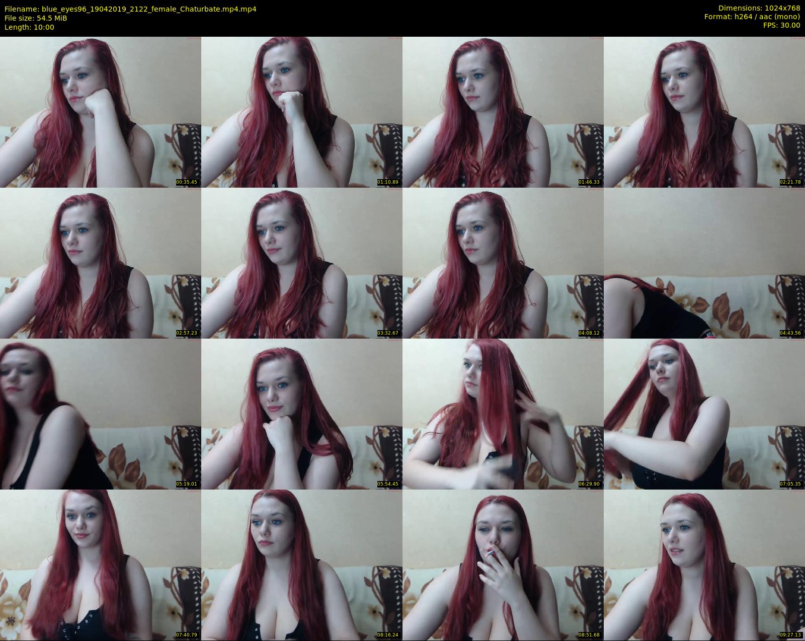 blue_eyes96 — 10 minute Chaturbate female cam show recording, 720p, Apr 19, 2019