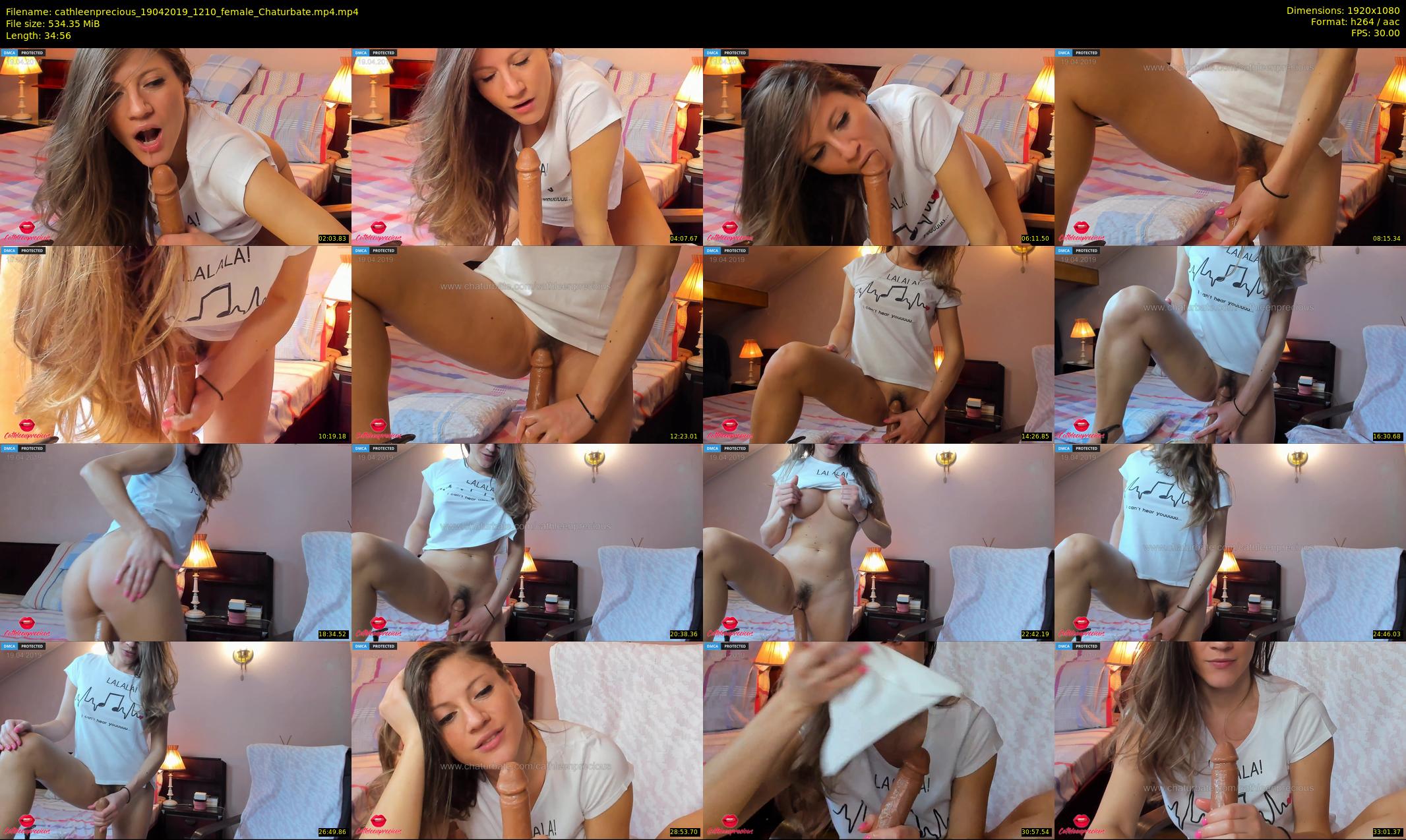 cathleenprecious — 35 minute Chaturbate female cam show recording, 1080p, Apr 19, 2019