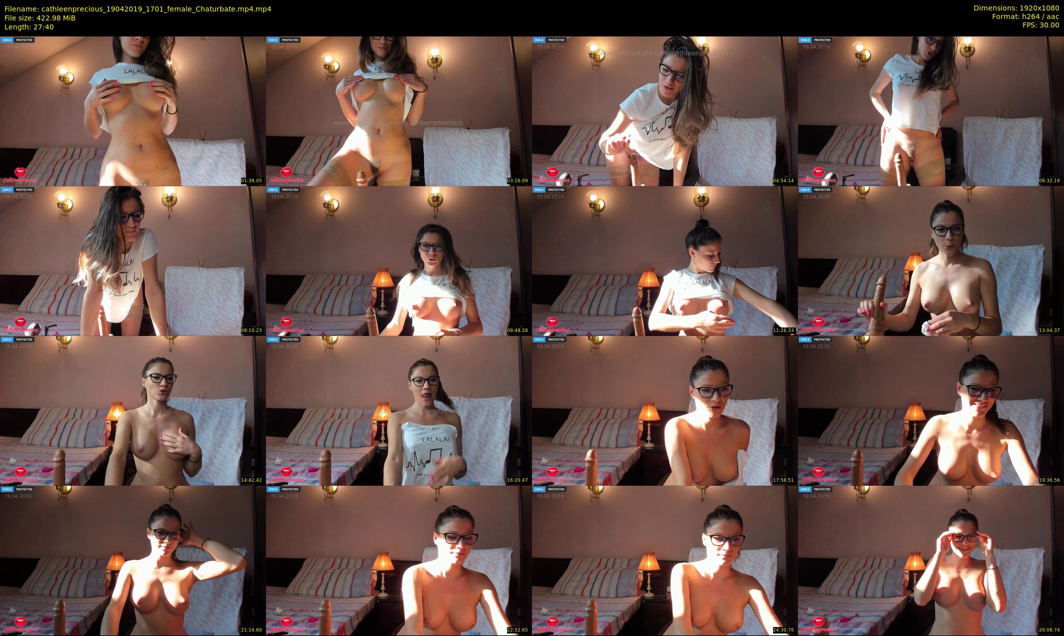 cathleenprecious — 28 minute Chaturbate female cam show recording, 1080p, Apr 19, 2019