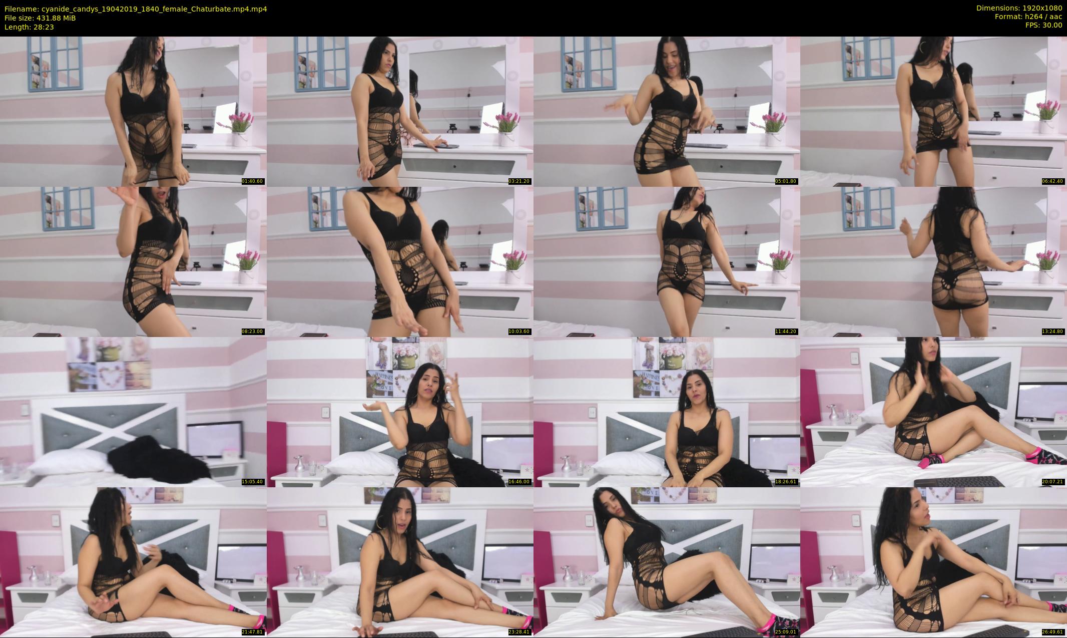 cyanide_candys — 29 minute Chaturbate female cam show recording, 1080p, Apr 19, 2019