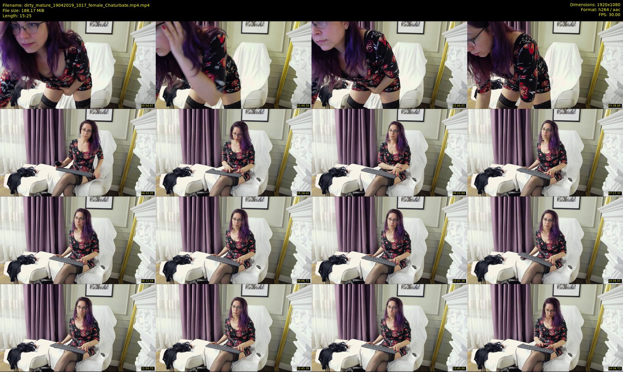 dirty_mature — 16 minute Chaturbate female cam show recording, 1080p, Apr 19, 2019