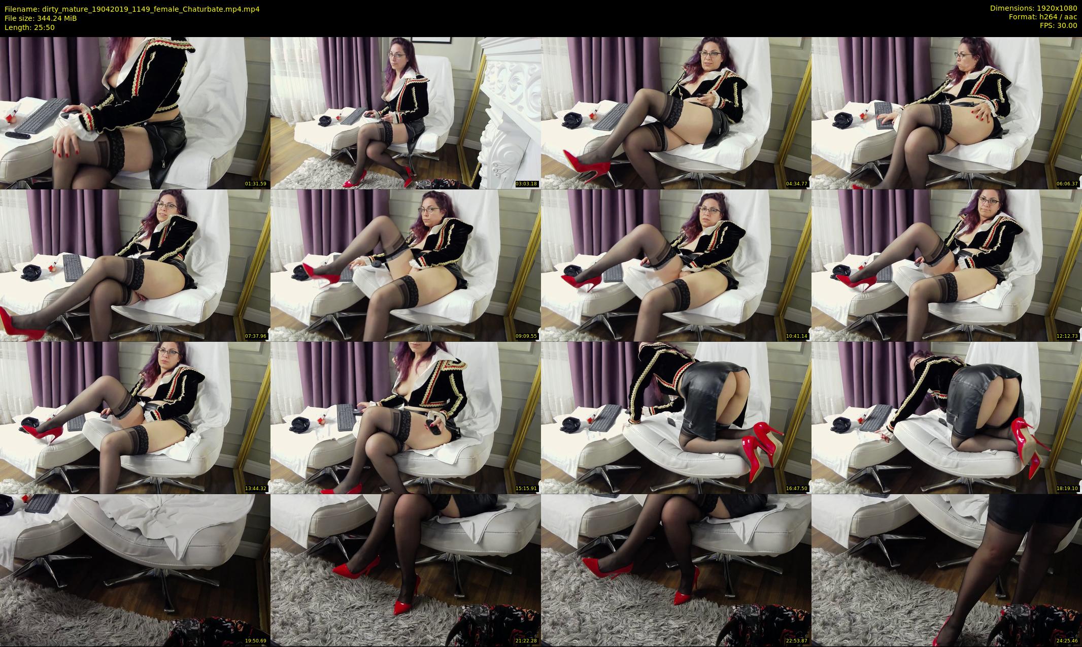 dirty_mature — 26 minute Chaturbate female cam show recording, 1080p, Apr 19, 2019