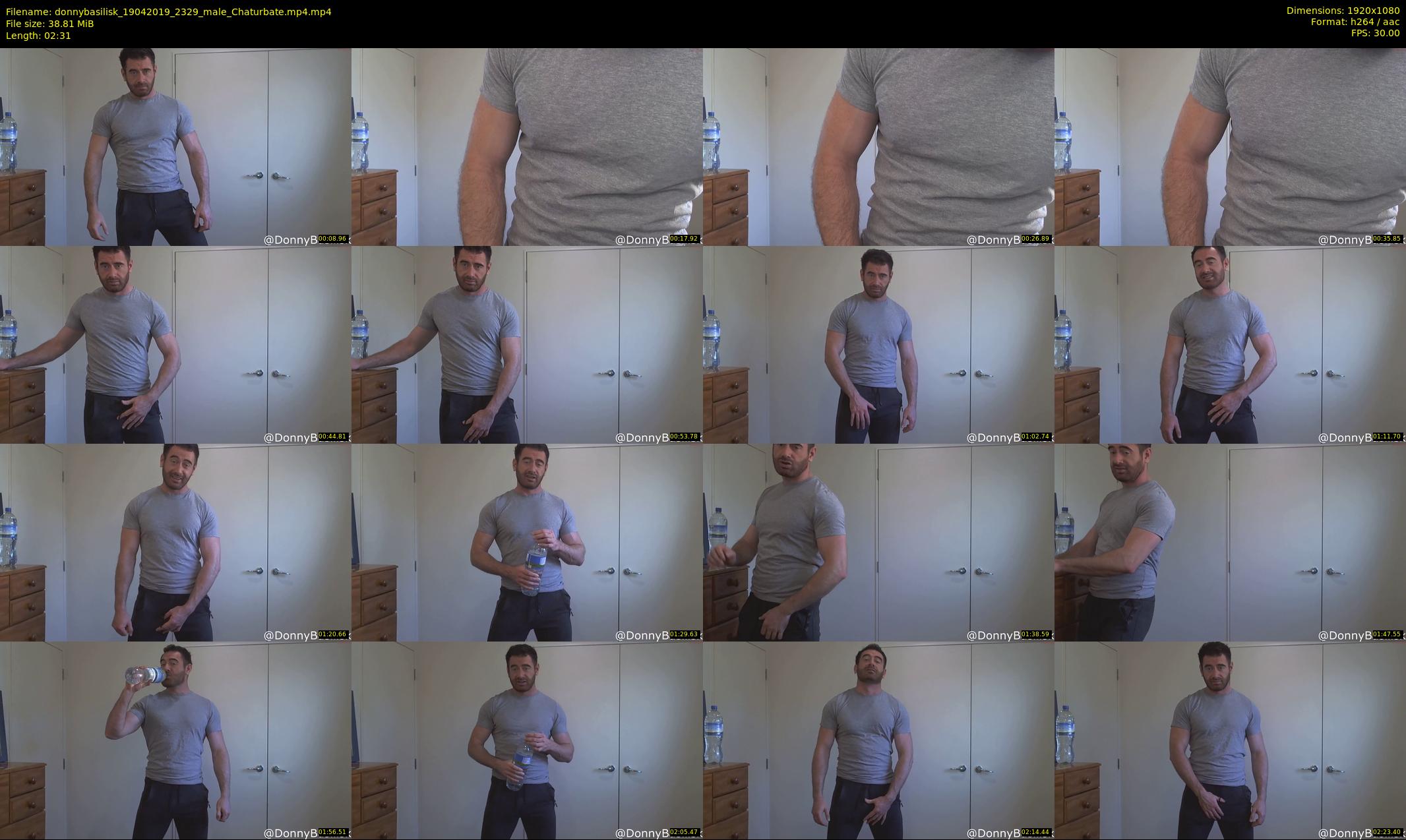 donnybasilisk — 3 minute Chaturbate male cam show recording, 1080p, Apr 19, 2019