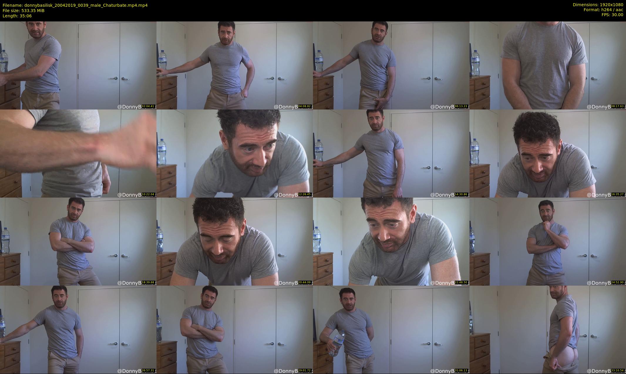 donnybasilisk — 36 minute Chaturbate male cam show recording, 1080p, Apr 20, 2019