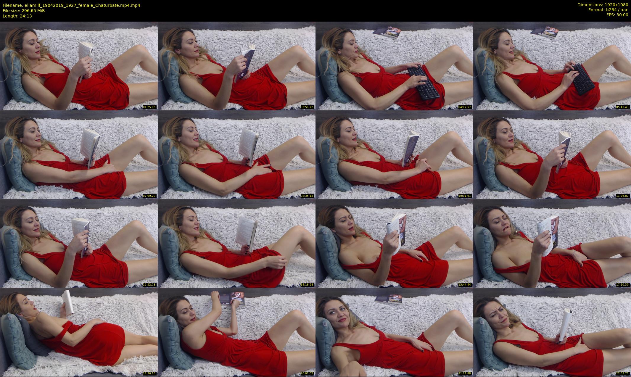 ellamilf — 25 minute Chaturbate female cam show recording, 1080p, Apr 19, 2019