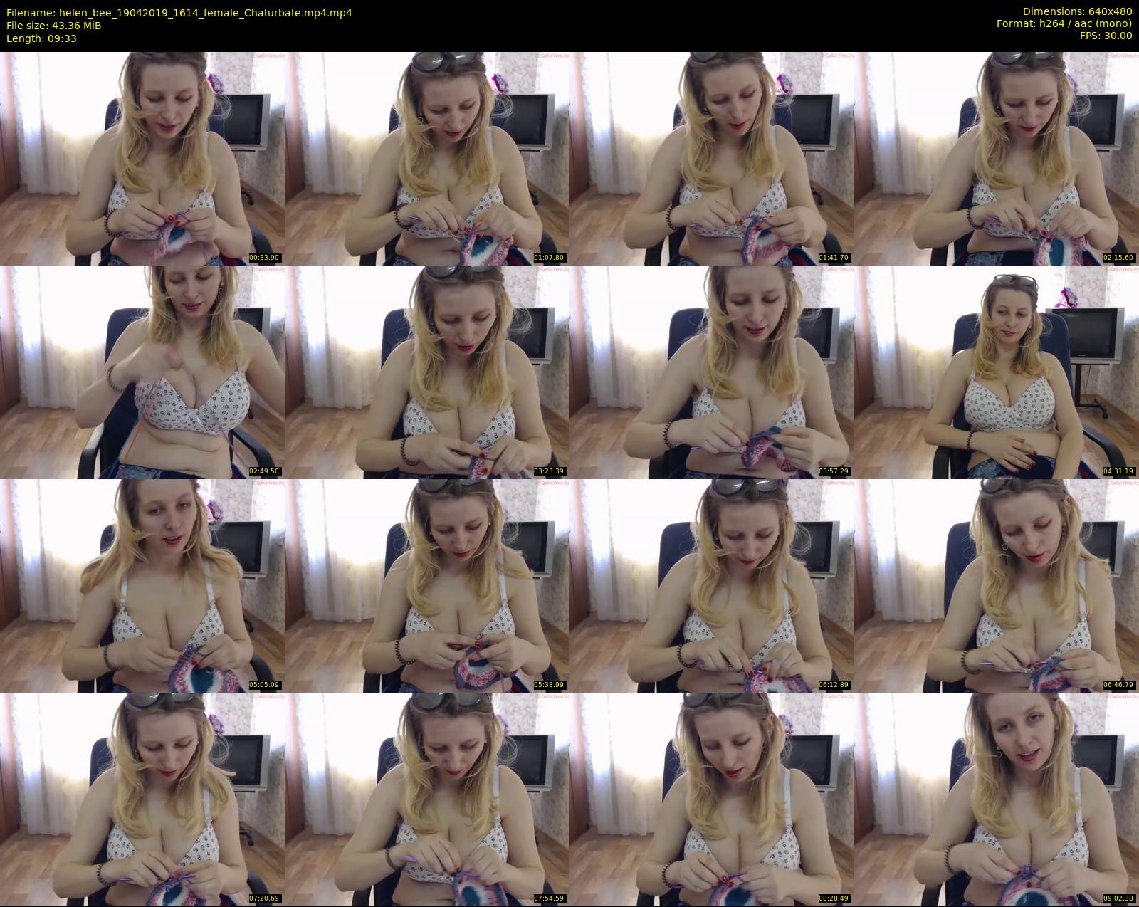 helen_bee — 10 minute Chaturbate female cam show recording, 480p, Apr 19, 2019