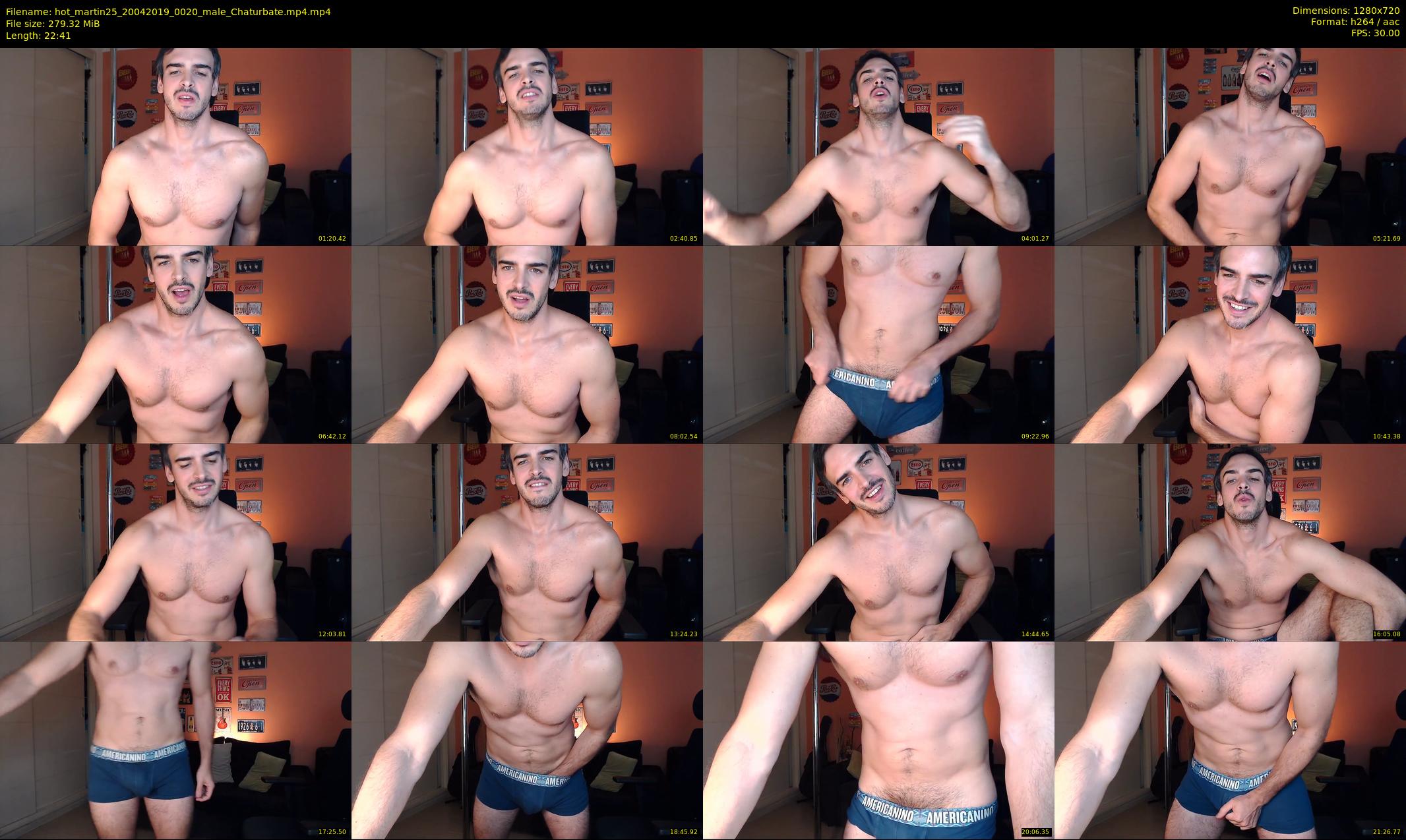 hot_martin25 — 23 minute Chaturbate male cam show recording, 720p, Apr 20, 2019