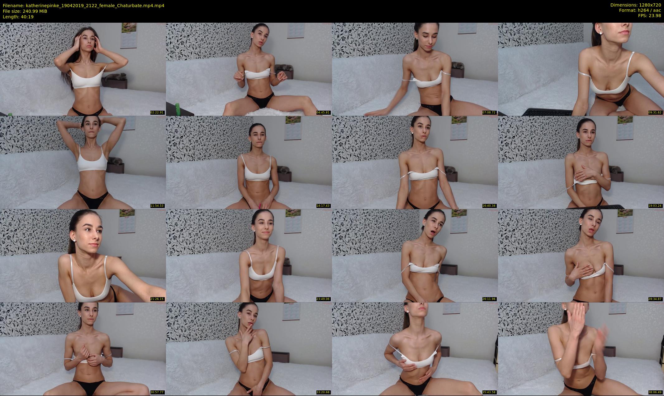 katherinepinke — 41 minute Chaturbate female cam show recording, 720p, Apr 19, 2019