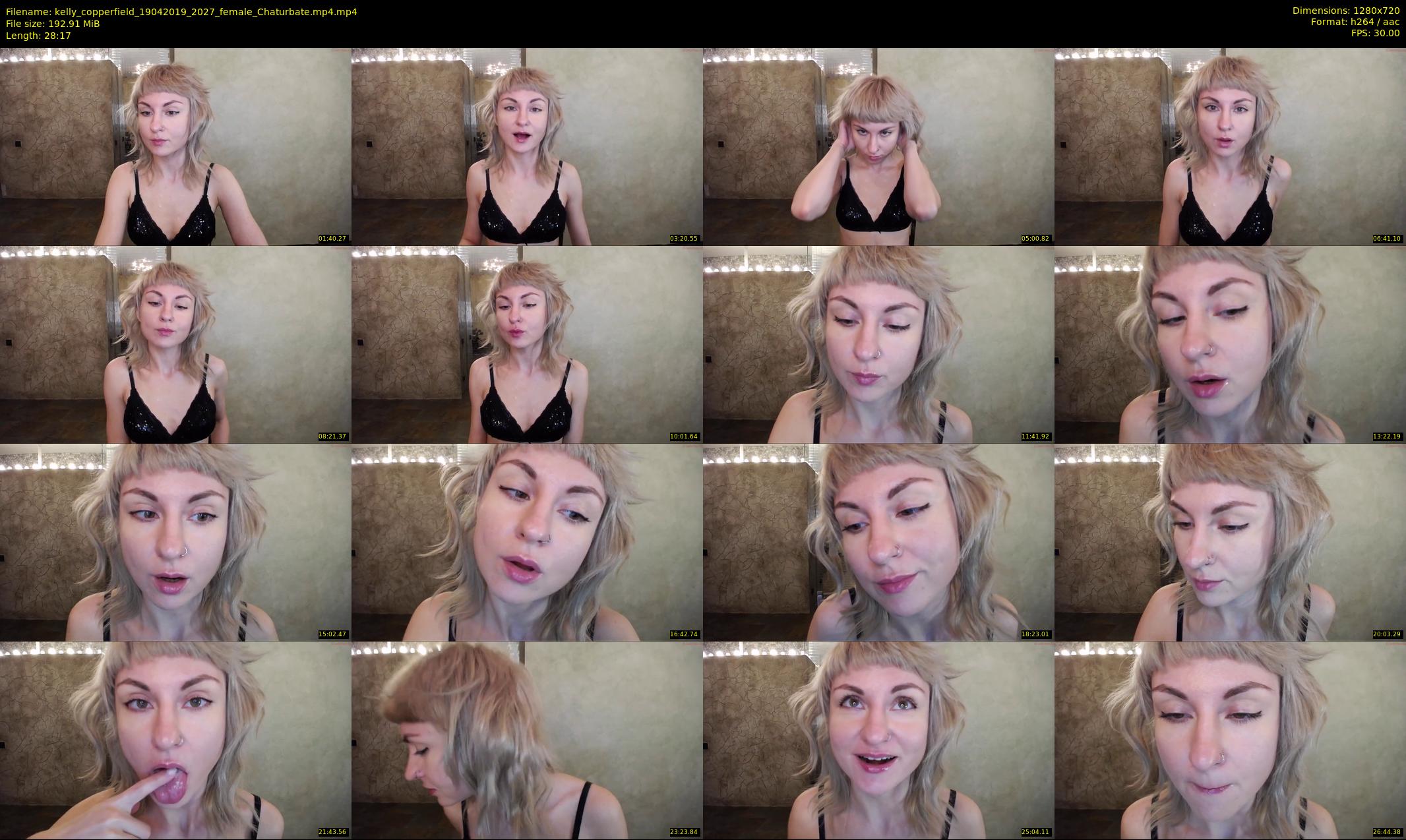 kelly_copperfield — 29 minute Chaturbate female cam show recording, 720p, Apr 19, 2019