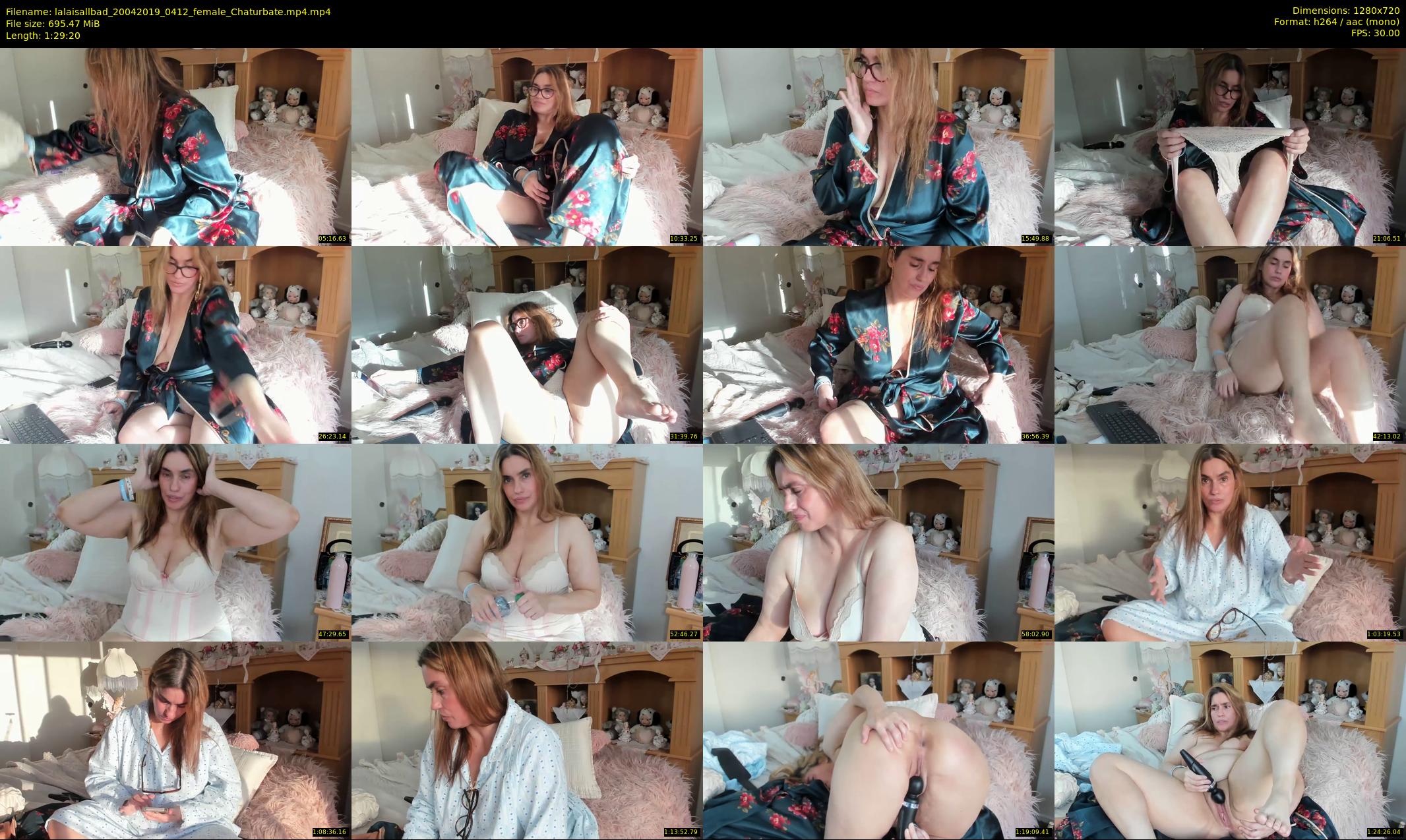 lalaisallbad — 90 minute Chaturbate female cam show recording, 720p, Apr 20, 2019