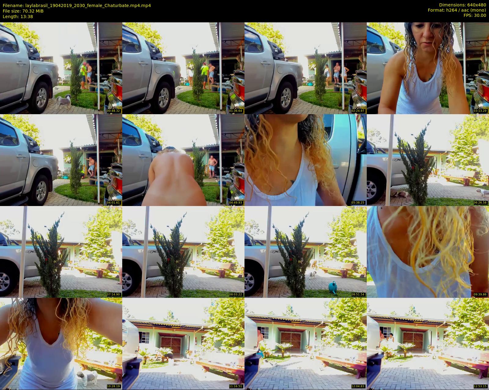 laylabrasil — 14 minute Chaturbate female cam show recording, 480p, Apr 19, 2019