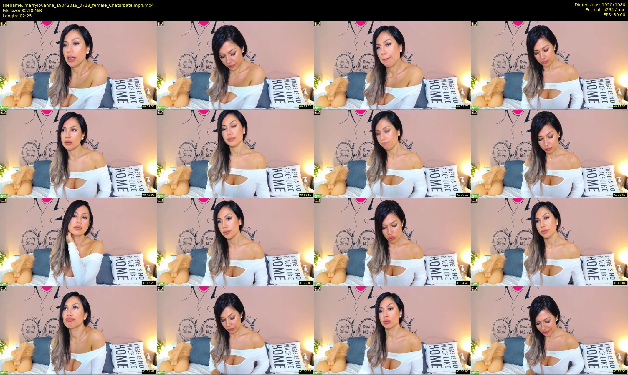 marrylouanne — 3 minute Chaturbate female cam show recording, 1080p, Apr 19, 2019