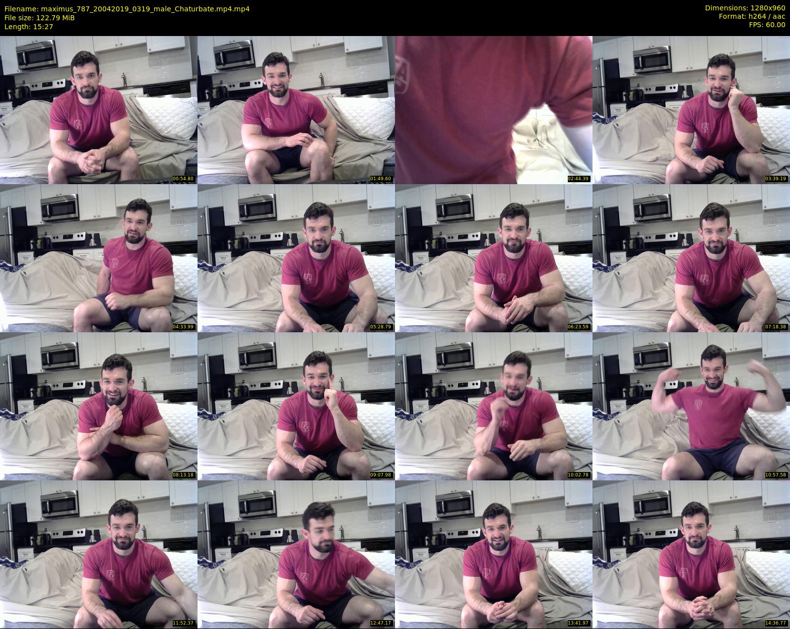 maximus_787 — 16 minute Chaturbate male cam show recording, 720p, Apr 20, 2019