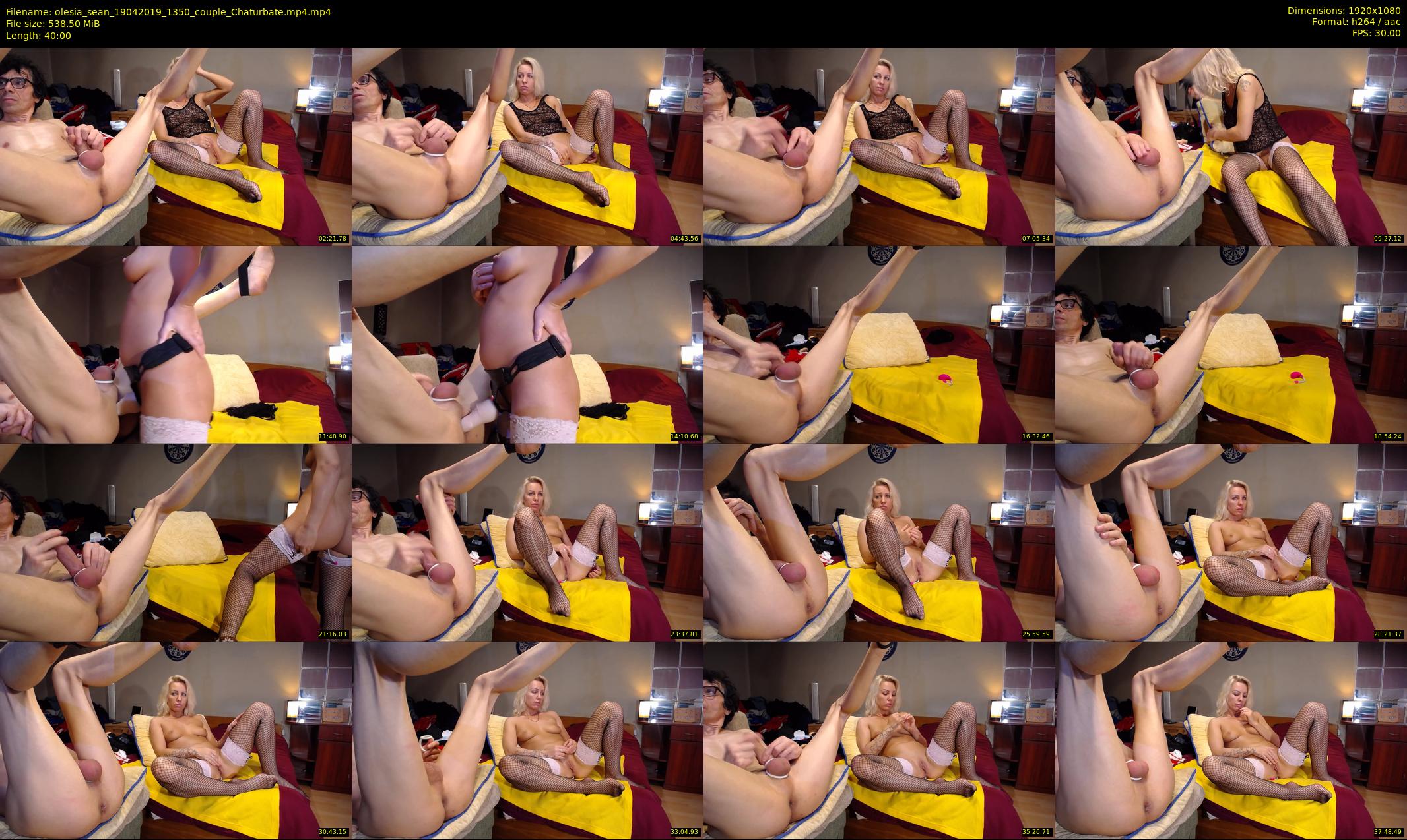 olesia_sean — 40 minute Chaturbate couple cam show recording, 1080p, Apr 19, 2019
