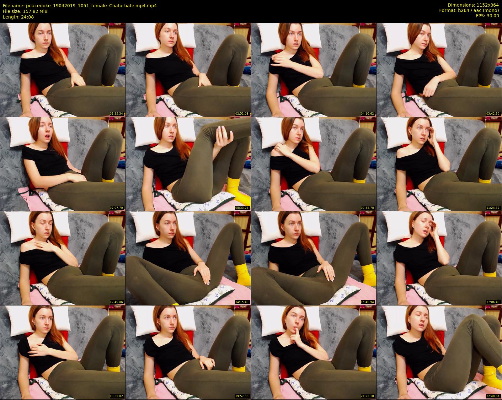 peaceduke — 25 minute Chaturbate female cam show recording, 720p, Apr 19, 2019