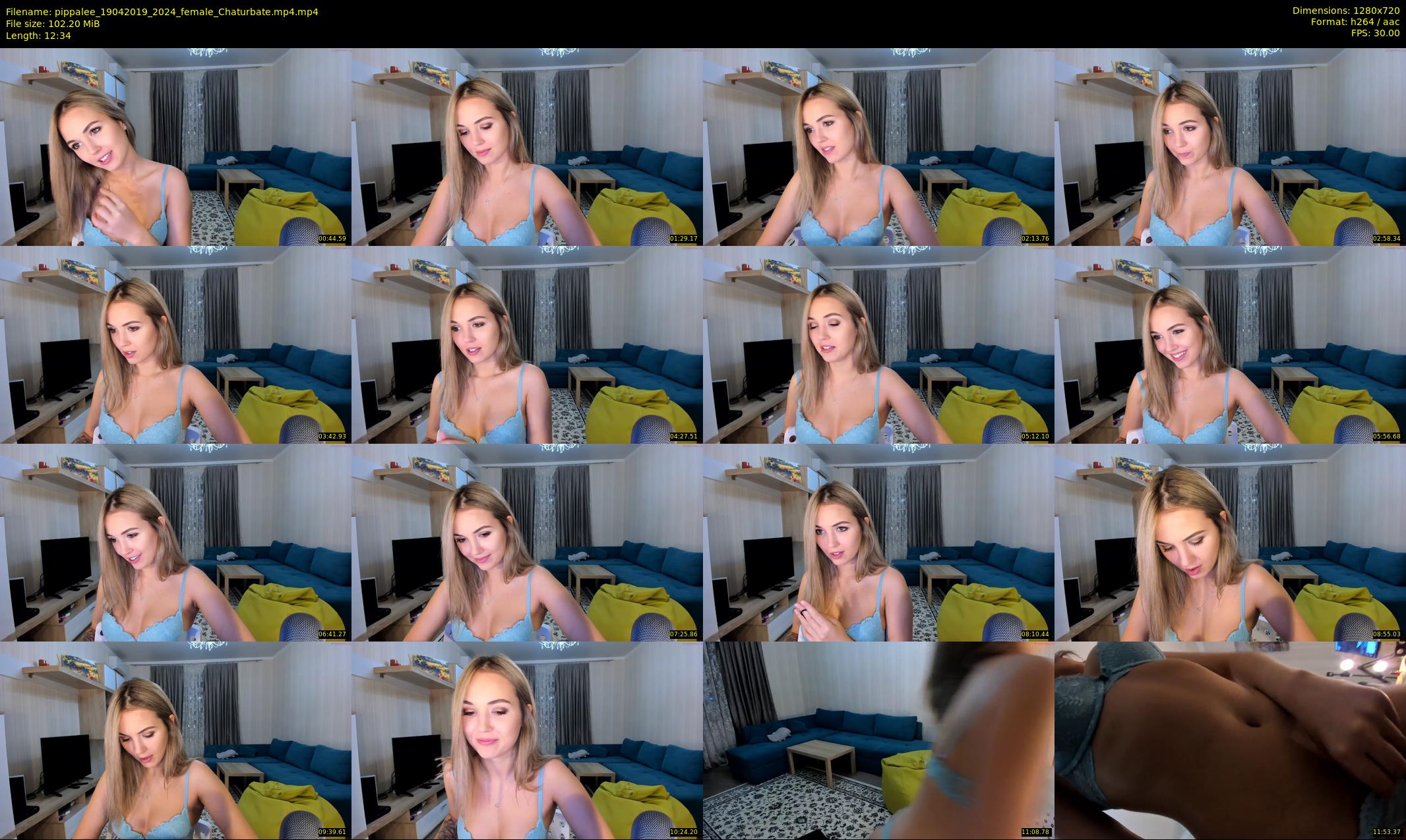 pippalee — 13 minute Chaturbate female cam show recording, 720p, Apr 19, 2019
