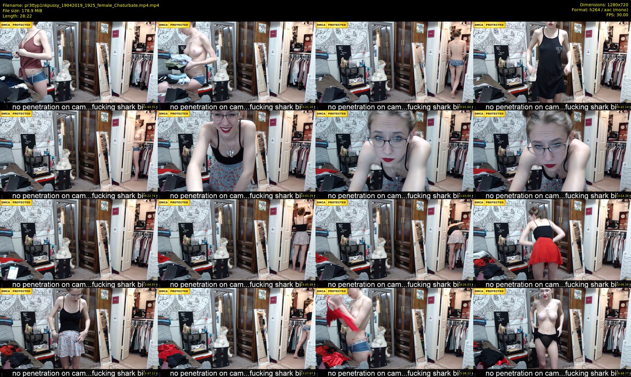 pr3ttyp1nkpussy — 29 minute Chaturbate couple cam show recording, 720p, Apr 19, 2019