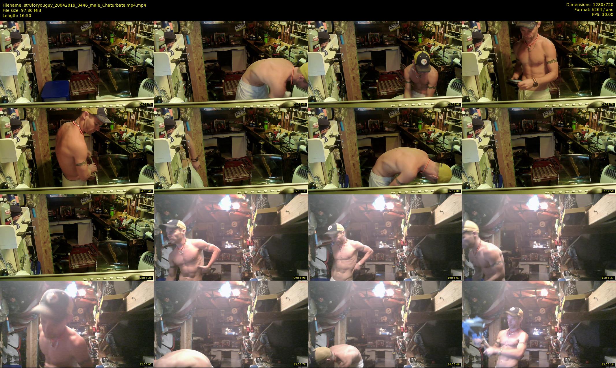 str8foryouguy — 17 minute Chaturbate male cam show recording, 720p, Apr 20, 2019