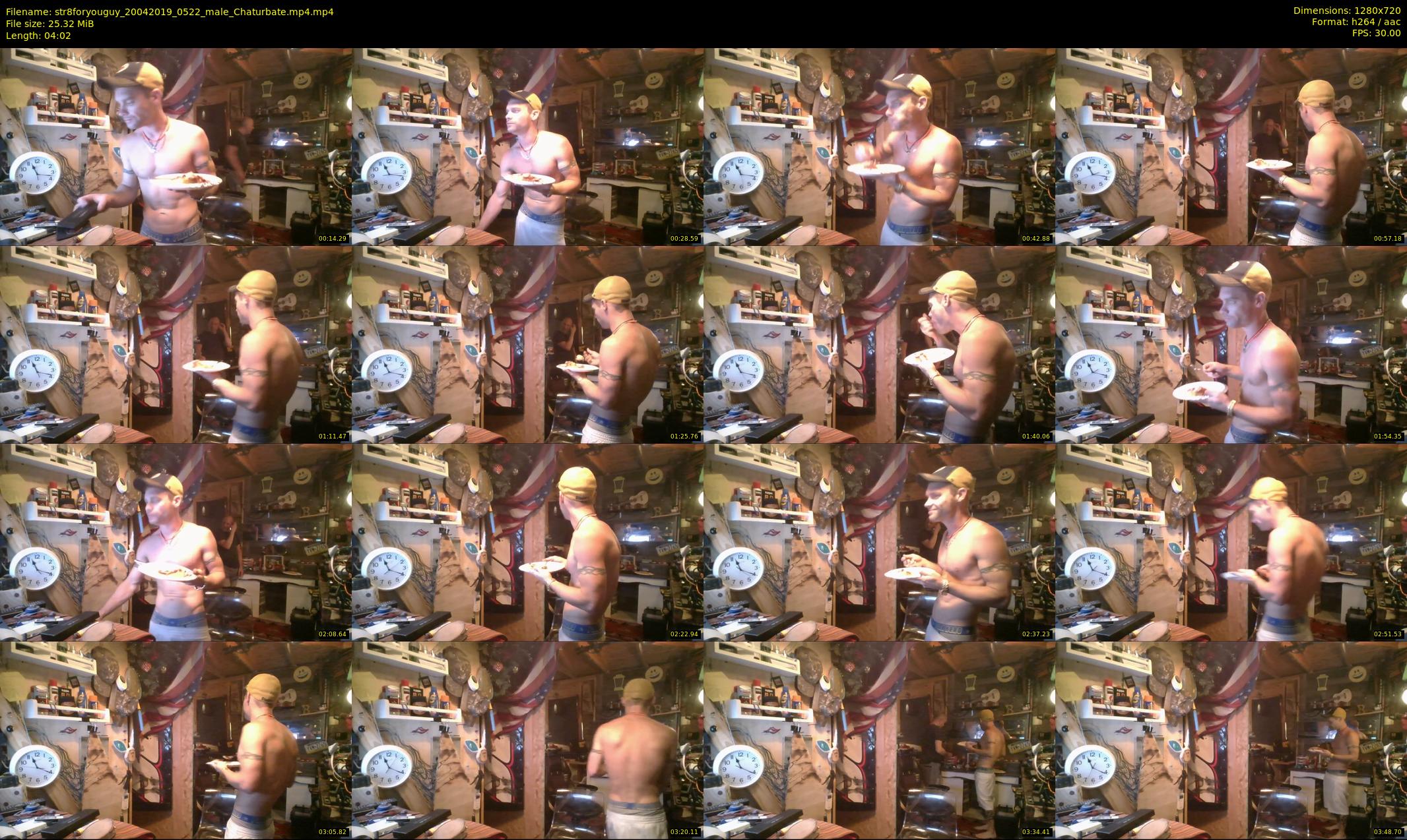 str8foryouguy — 5 minute Chaturbate male cam show recording, 720p, Apr 20, 2019