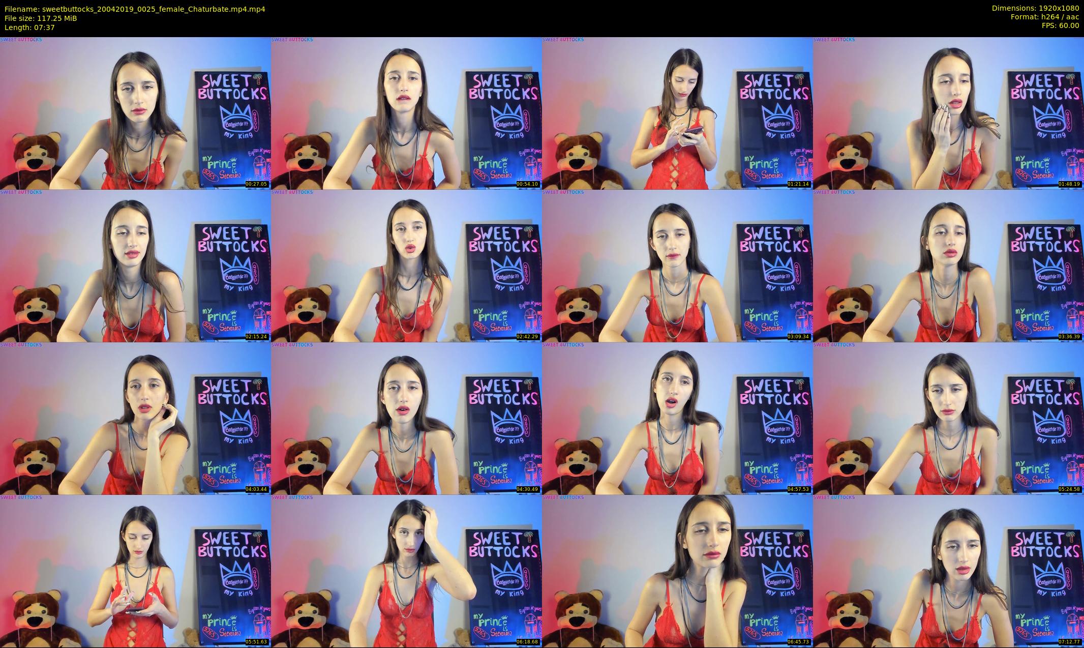 sweetbuttocks — 8 minute Chaturbate female cam show recording, 1080p, Apr 20, 2019