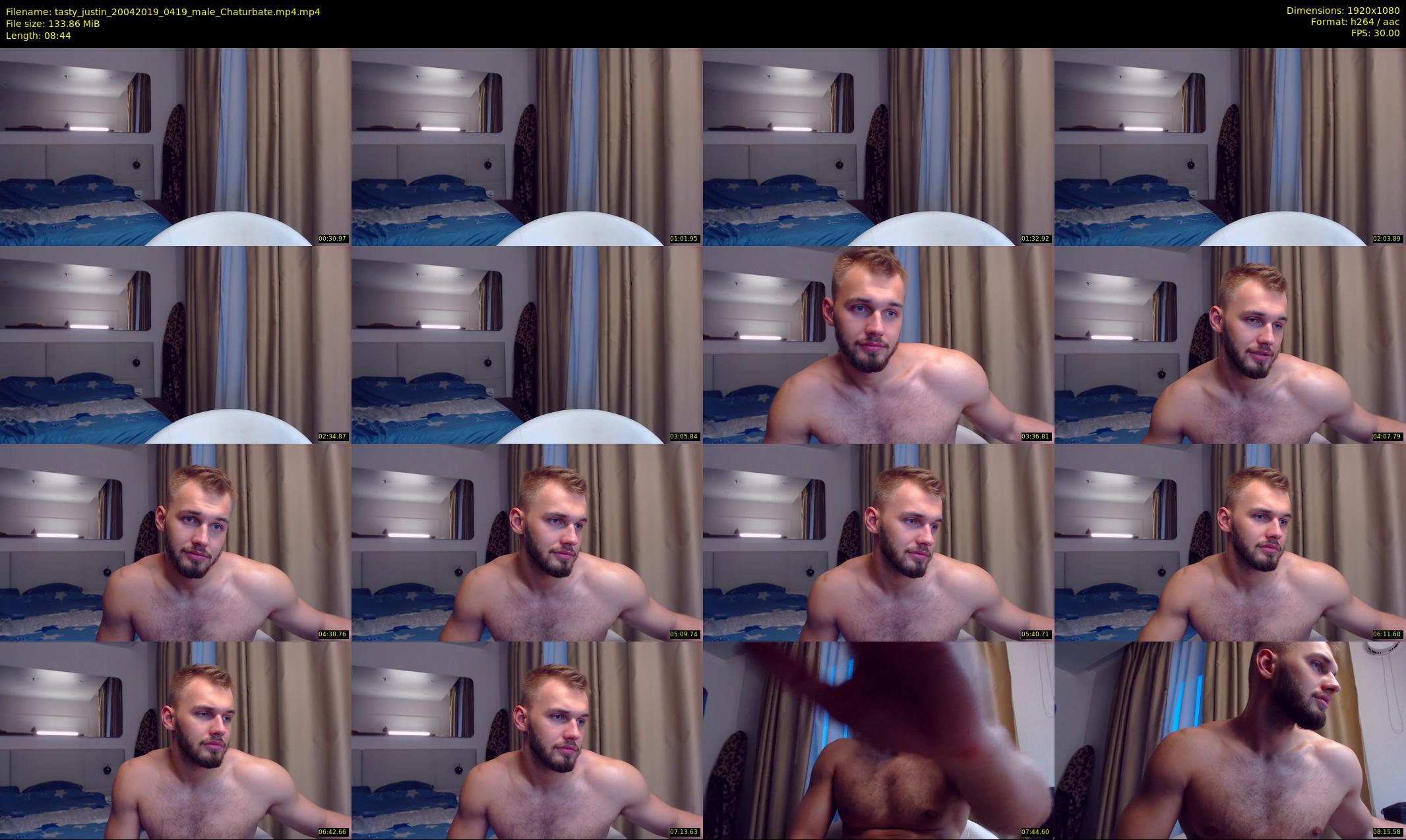 tasty_justin — 9 minute Chaturbate male cam show recording, 1080p, Apr 20, 2019