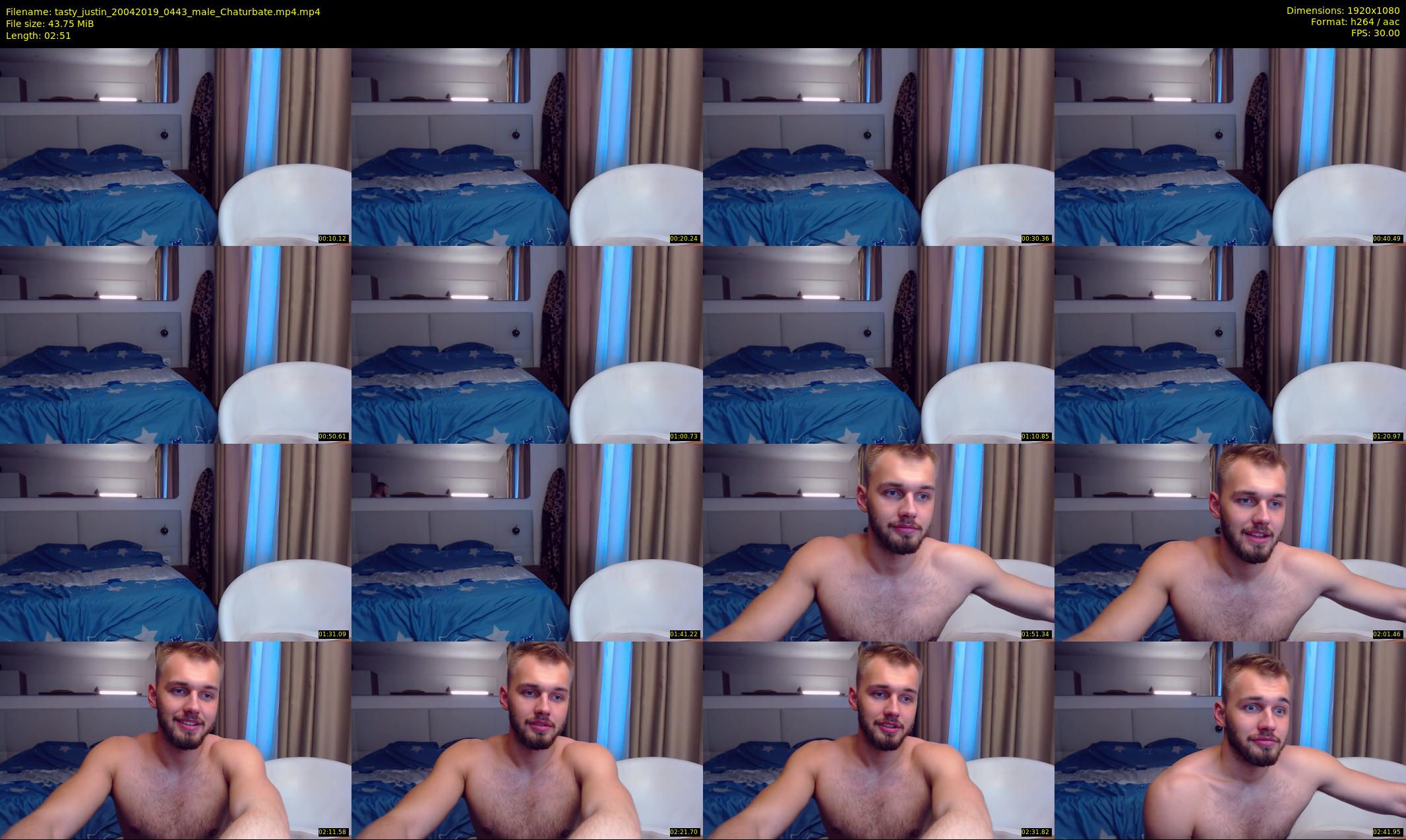 tasty_justin — 3 minute Chaturbate male cam show recording, 1080p, Apr 20, 2019