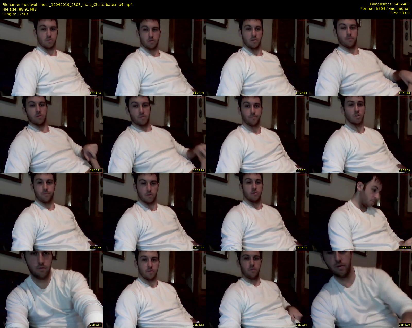 theetwohander — 38 minute Chaturbate male cam show recording, 480p, Apr 19, 2019