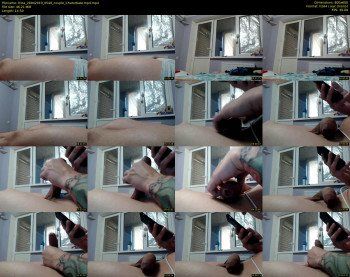 trioa — 15 minute Chaturbate couple cam show recording, 480p, Apr 20, 2019