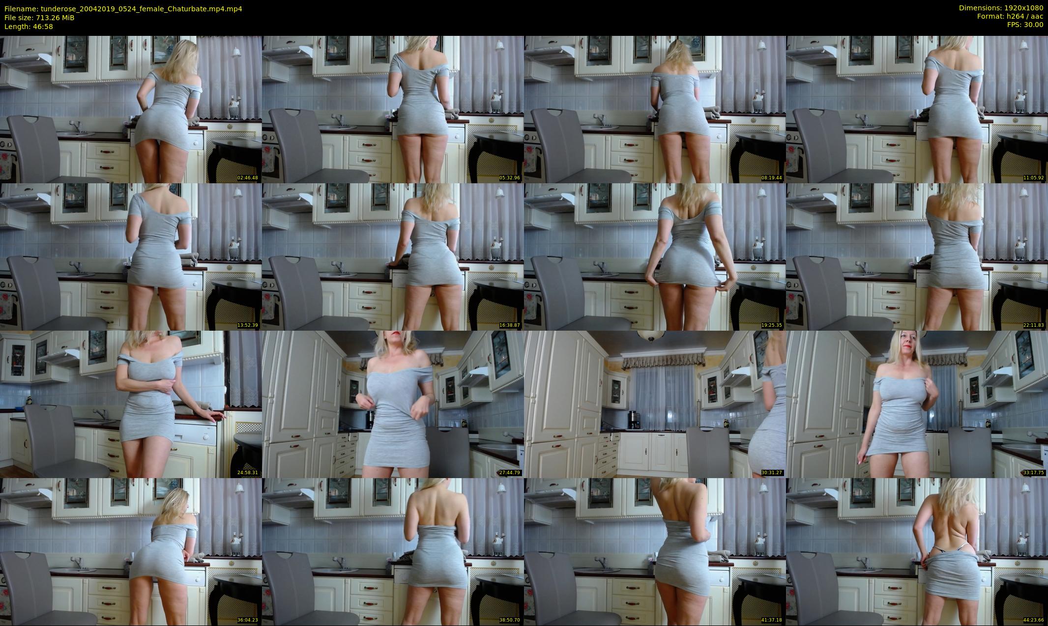 tunderose — 47 minute Chaturbate female cam show recording, 1080p, Apr 20, 2019