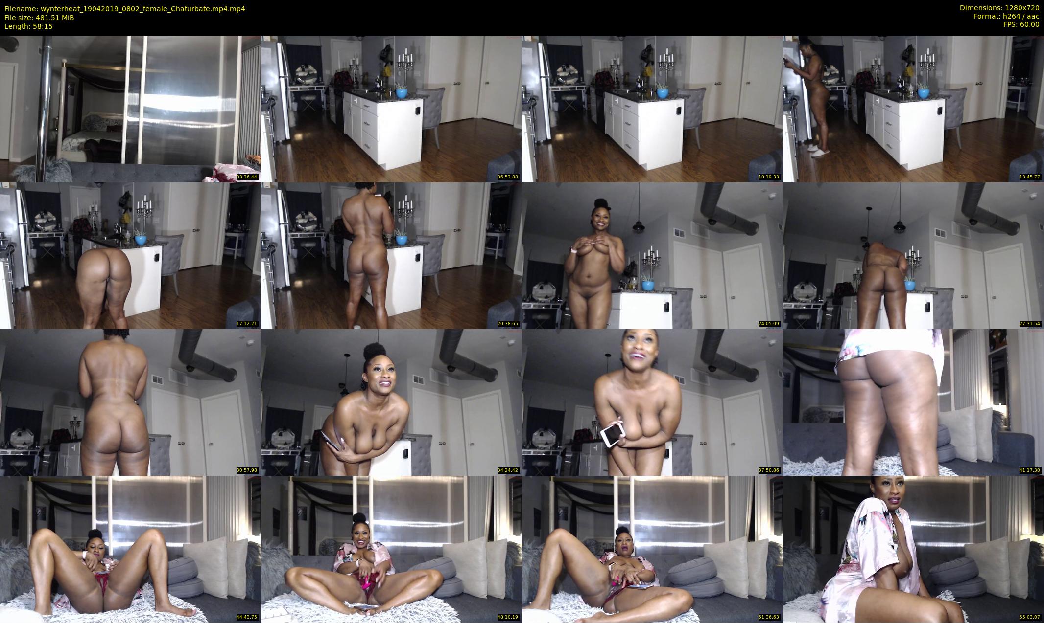 wynterheat — 59 minute Chaturbate female cam show recording, 720p, Apr 19, 2019