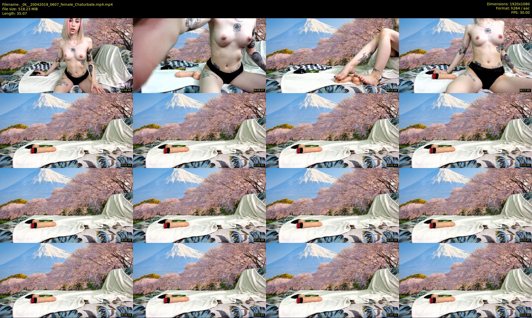 _0k_ — 36 minute Chaturbate female cam show recording, 1080p, Apr 20, 2019