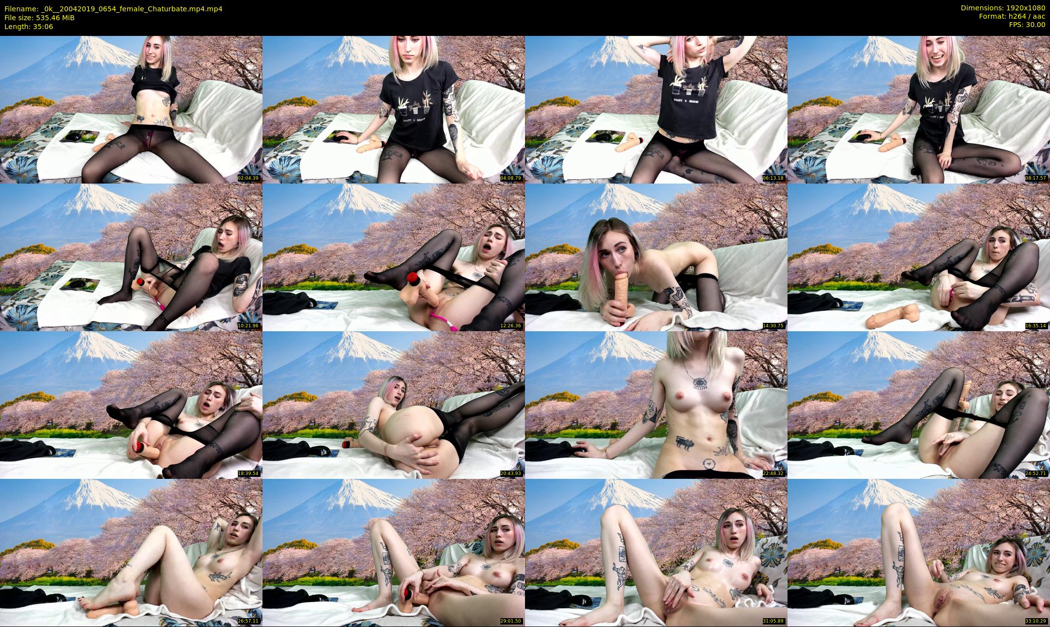 _0k_ — 36 minute Chaturbate female cam show recording, 1080p, Apr 20, 2019