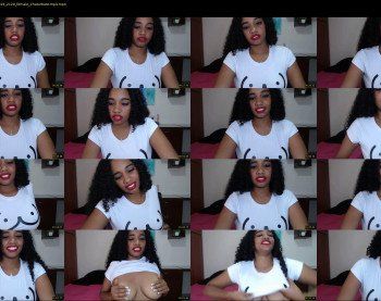 afrodita_smith08 — 3 minute Chaturbate female cam show recording, 720p, Apr 20, 2019