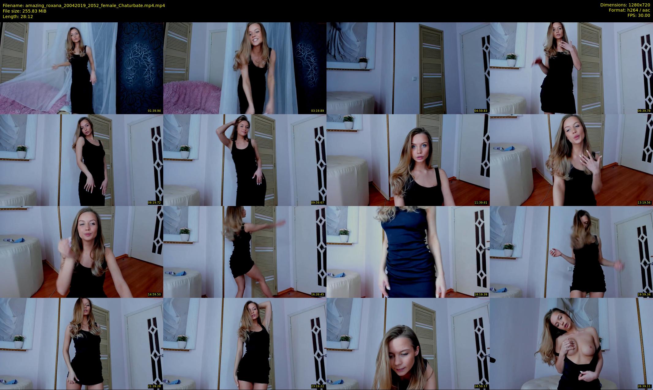 amazing_roxana — 29 minute Chaturbate female cam show recording, 720p, Apr 20, 2019